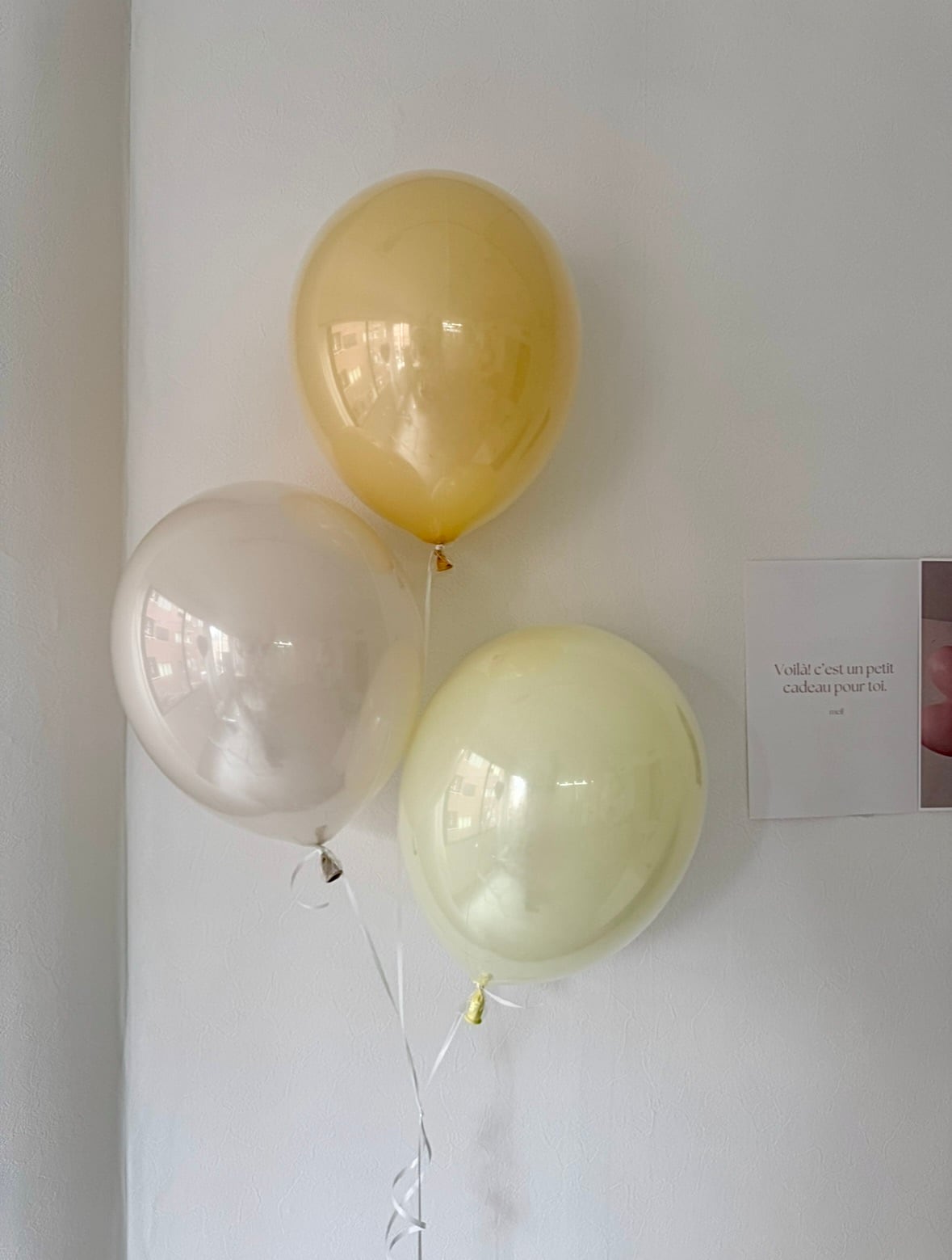 oval balloon 3SET【カスタマイズ】