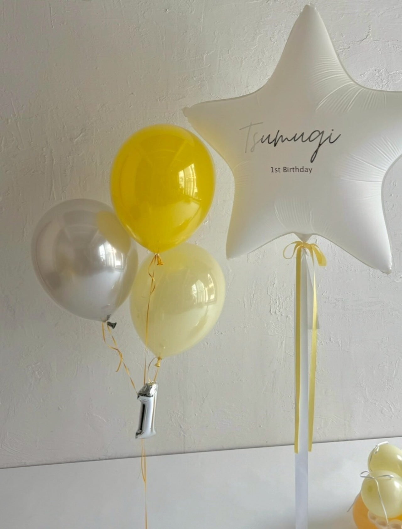 oval balloon 3set ナンバーバルーン 【カスタマイズ】