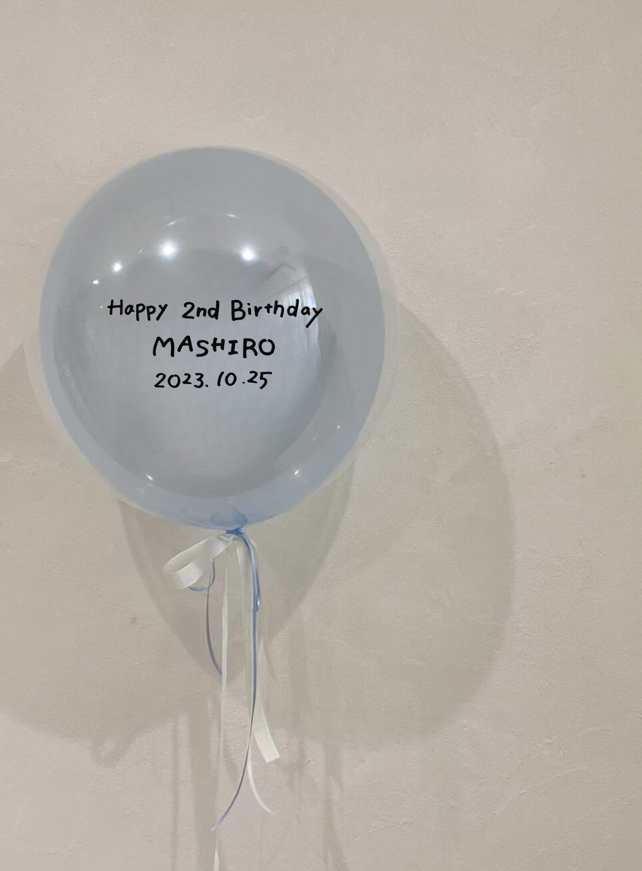 custom float balloon -SMALL size-【全42色】【カスタマイズ】