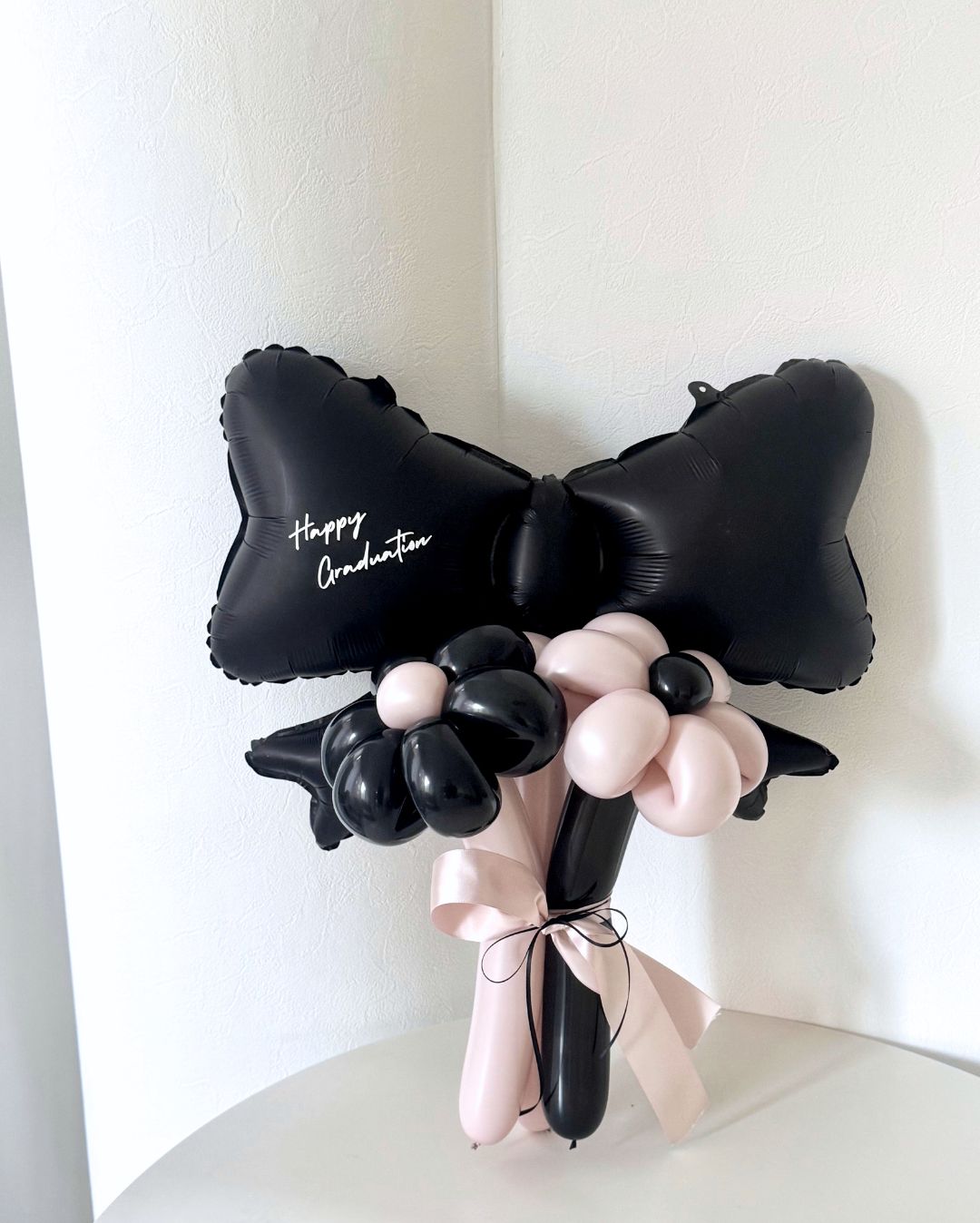 【卒業式】リボン バルーンブーケ スモールサイズ 02