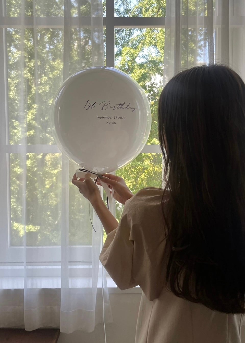 custom float balloon -SMALL size-【全42色】【カスタマイズ】