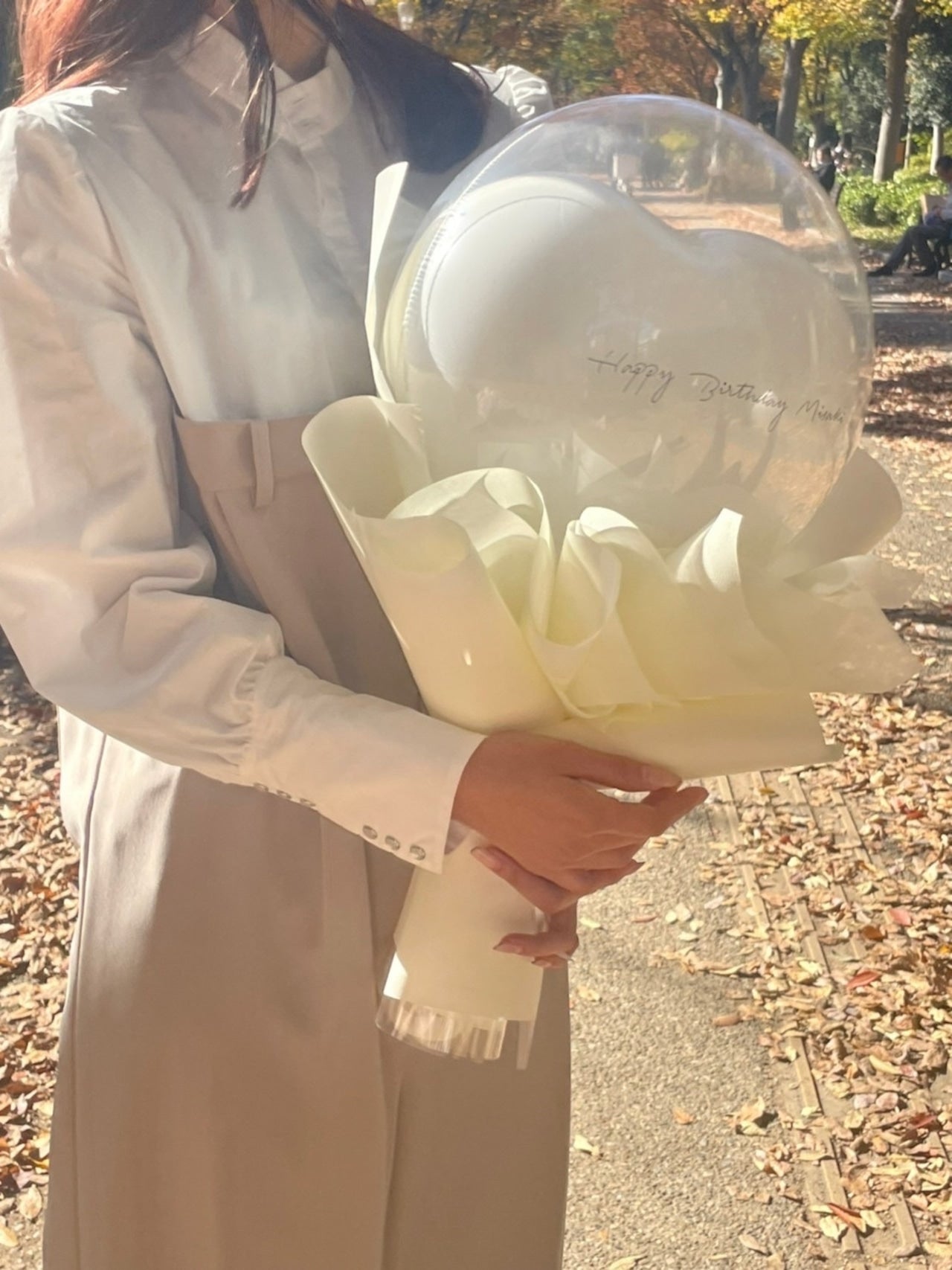 Heart clear bouquet【全3色】