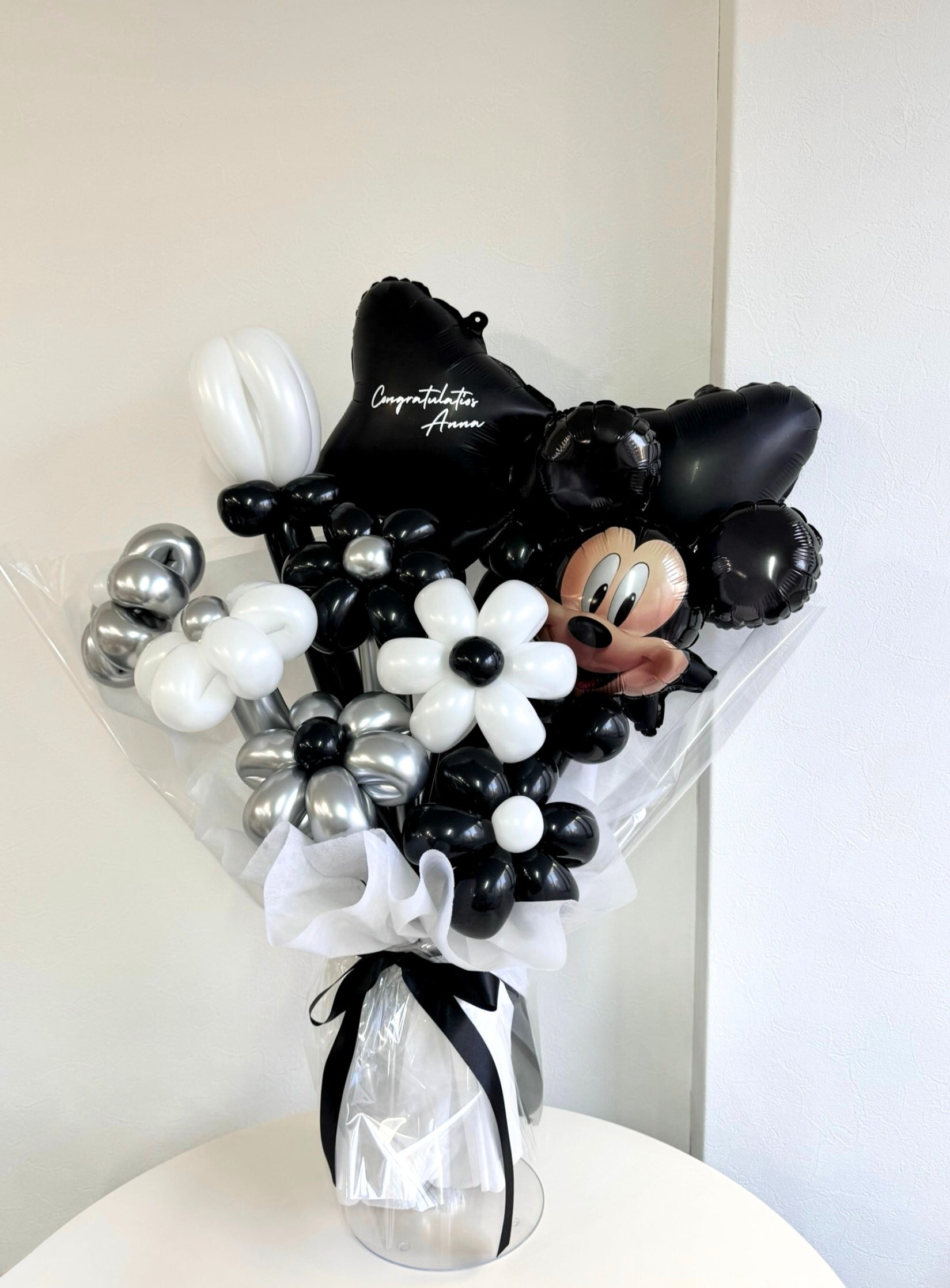 【卒業式・誕生日・記念日ギフト】キャラクターブーケ リボン ディズニー ミッキー