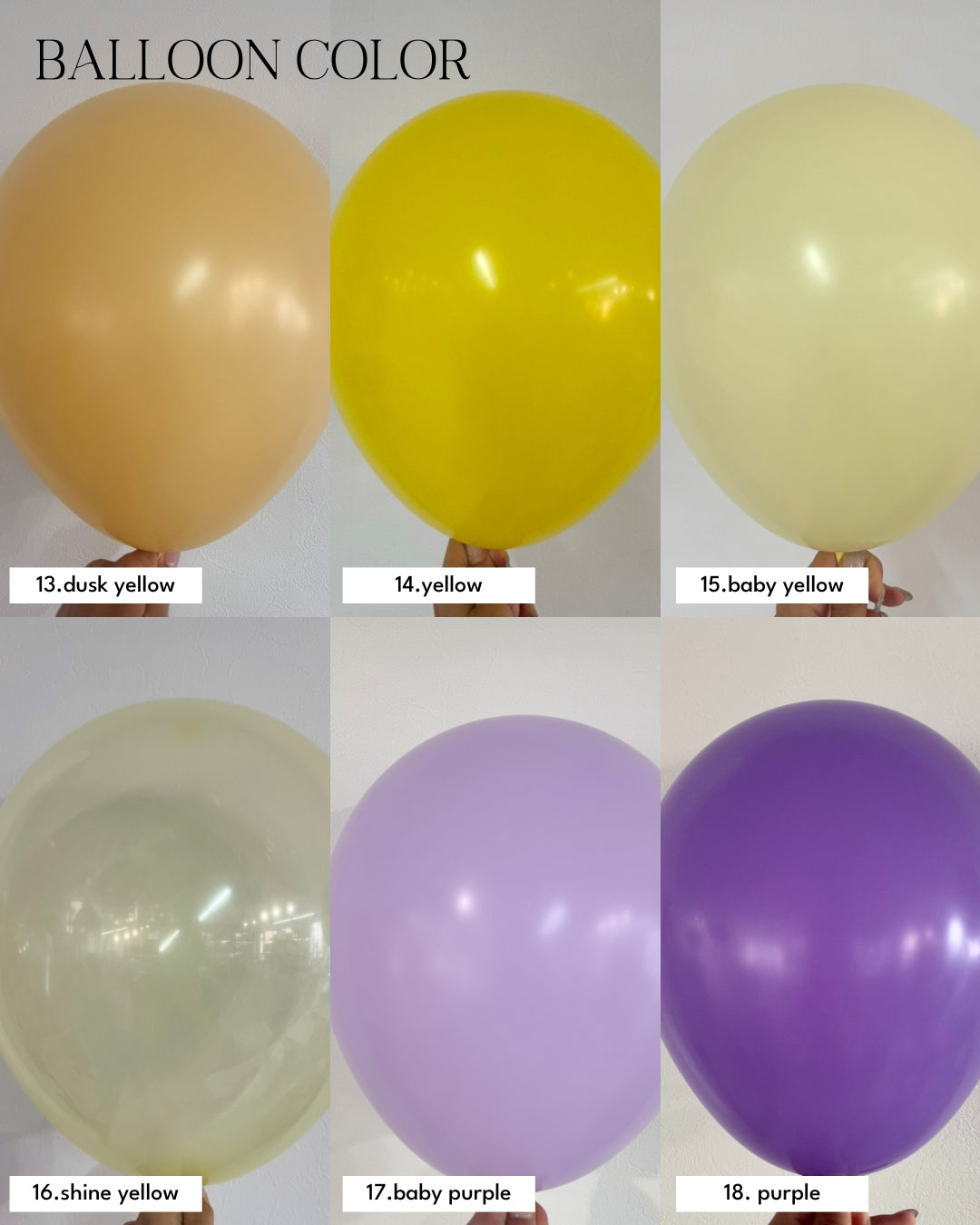 WAVE float balloon -SMALL size-【全42色】