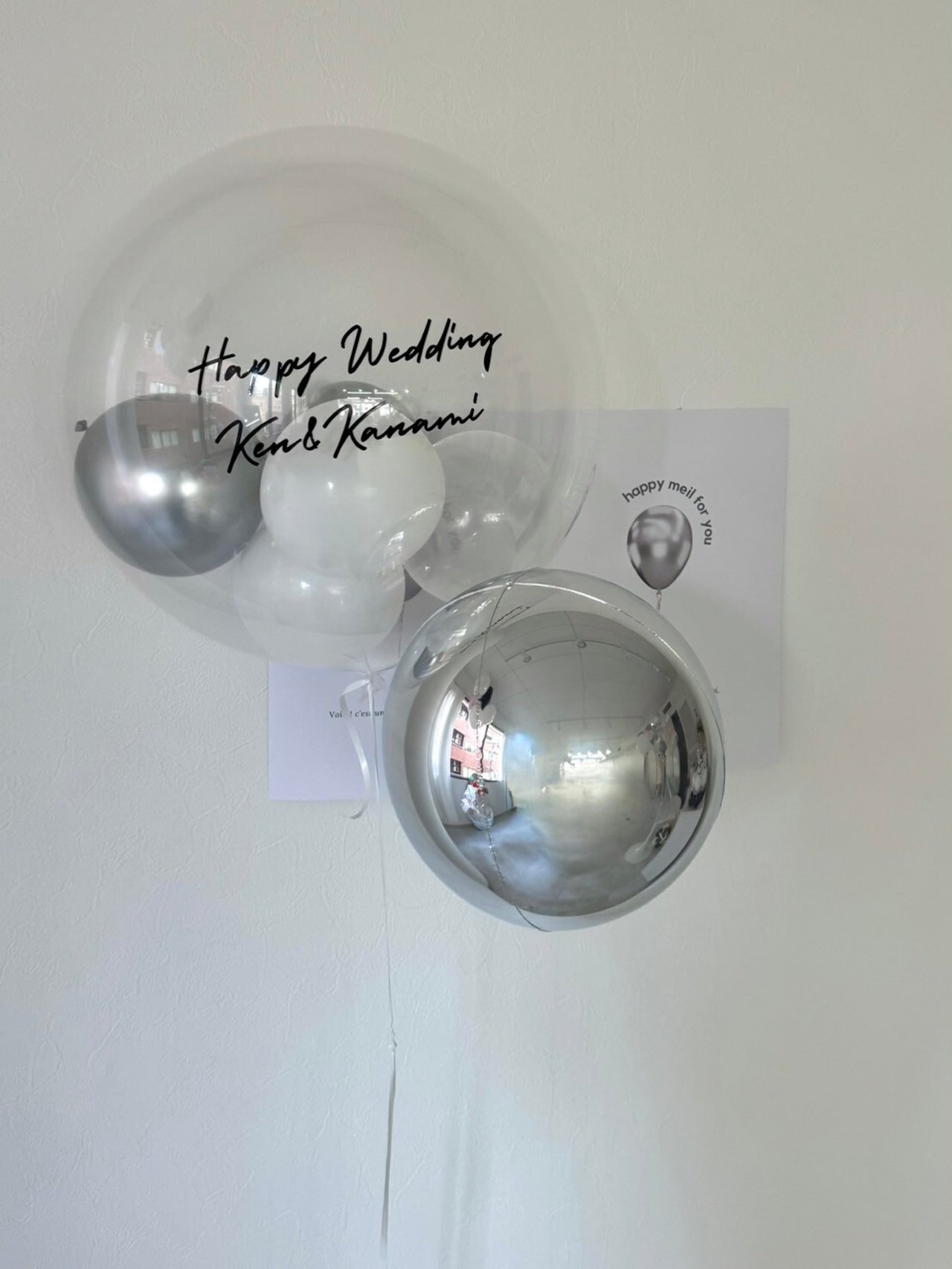 clear round balloon 2SET -SMALL size-【全6色】