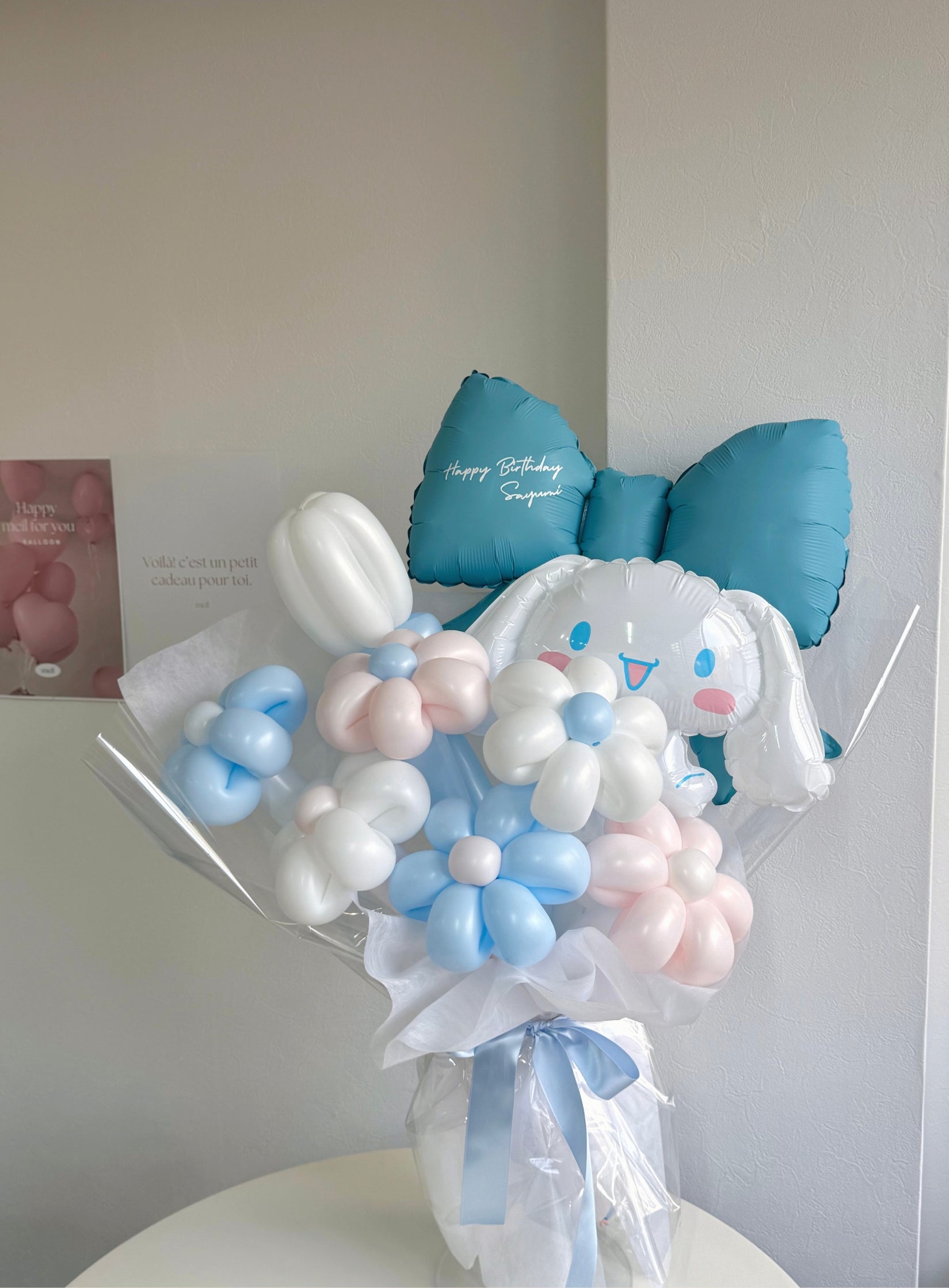 【卒業式・誕生日・記念日ギフト】キャラクターブーケ リボン サンリオ シナモン