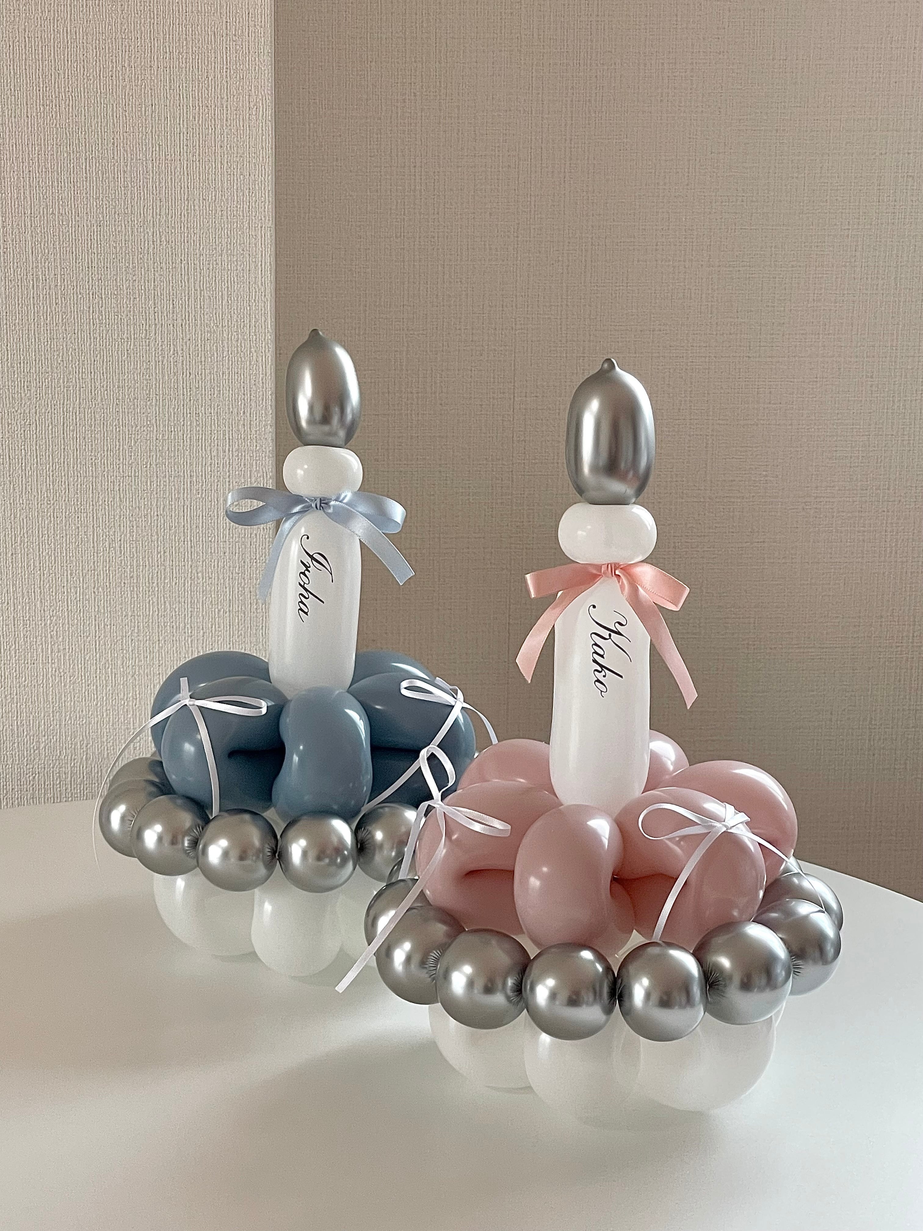 mini balloon cake【全4色】【色変更可】