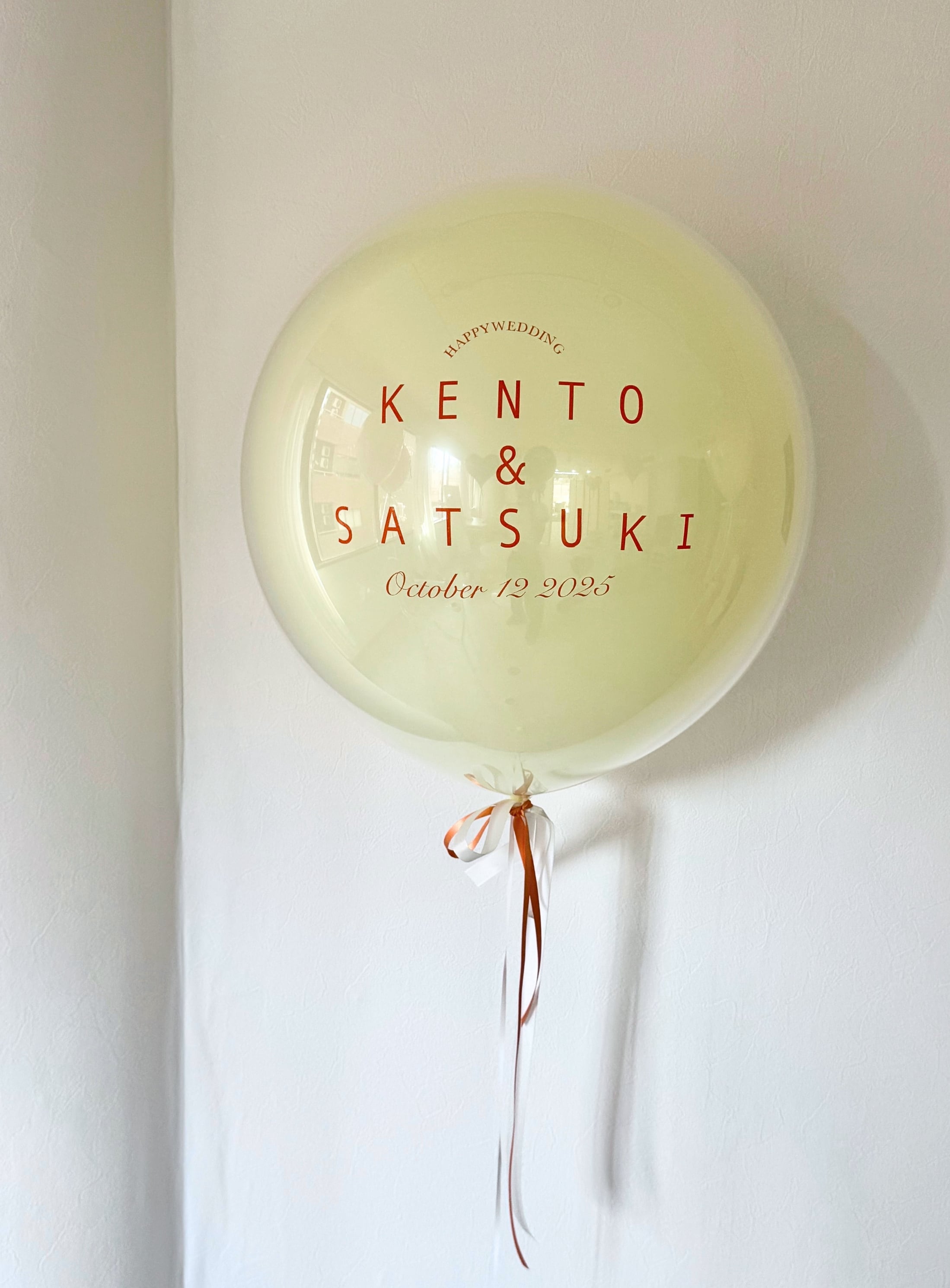 design 07 round balloon -BIG size-【全33色】【ウェディング】