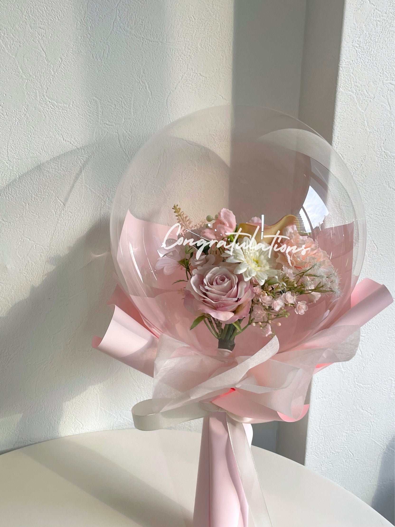 balloon flower bouquet medium size -03-