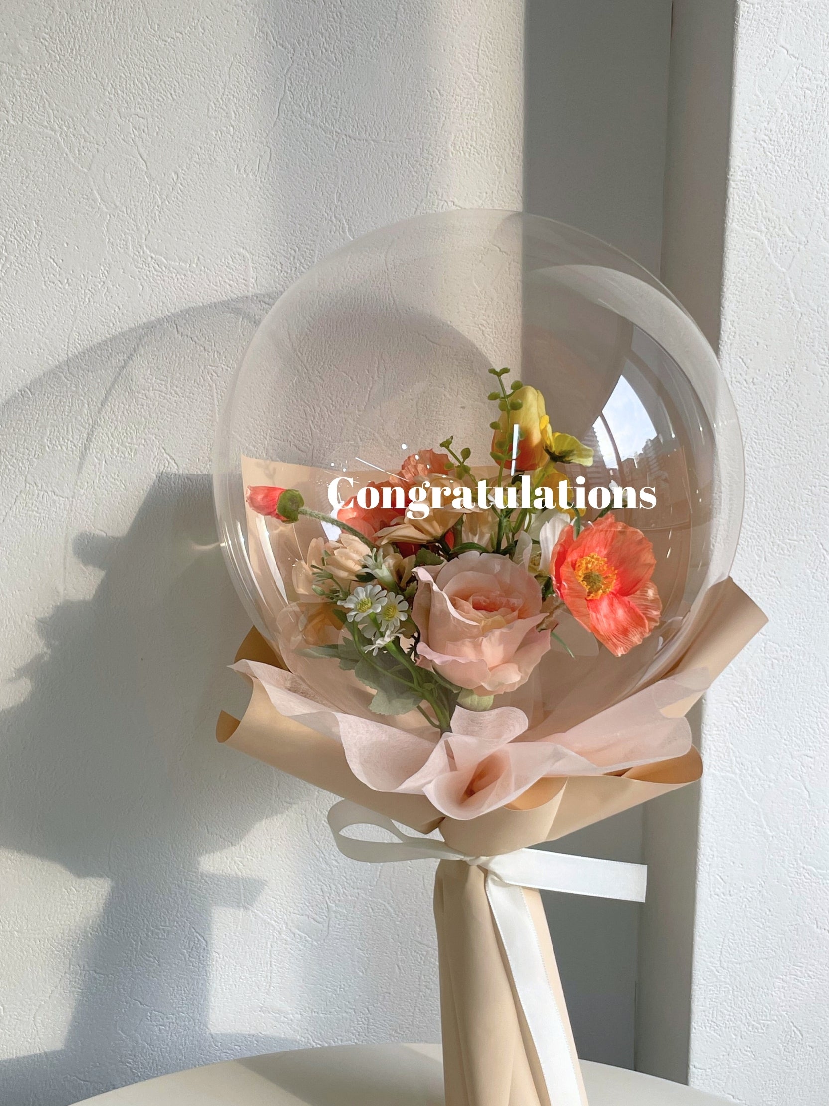 balloon flower bouquet medium size -04-