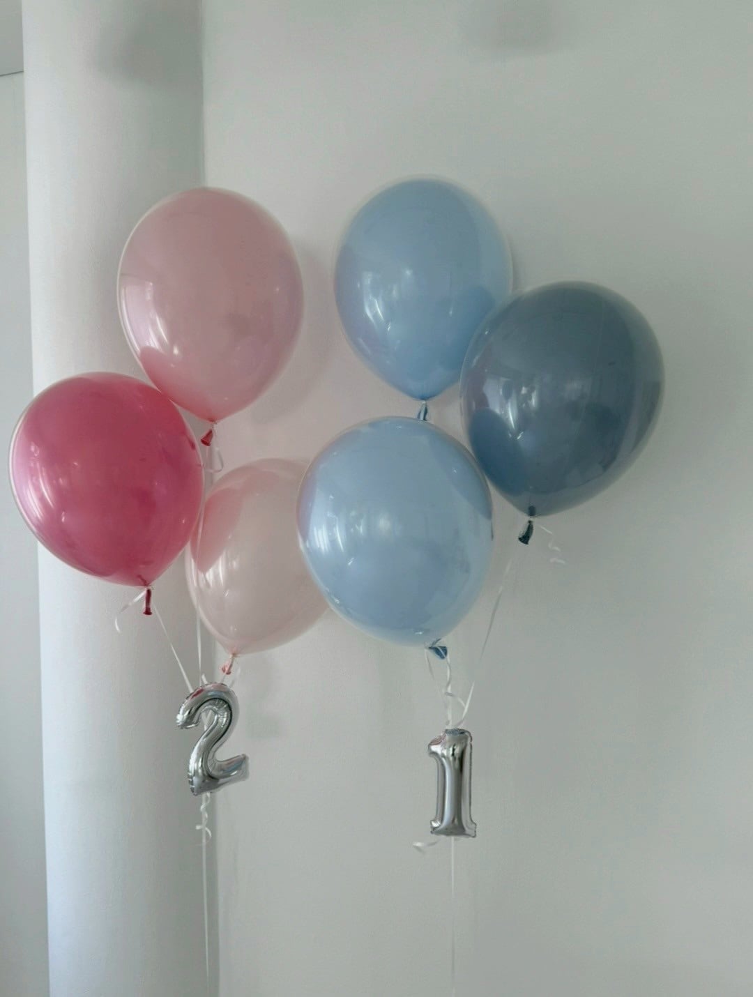 oval balloon 3set ナンバーバルーン 【カスタマイズ】