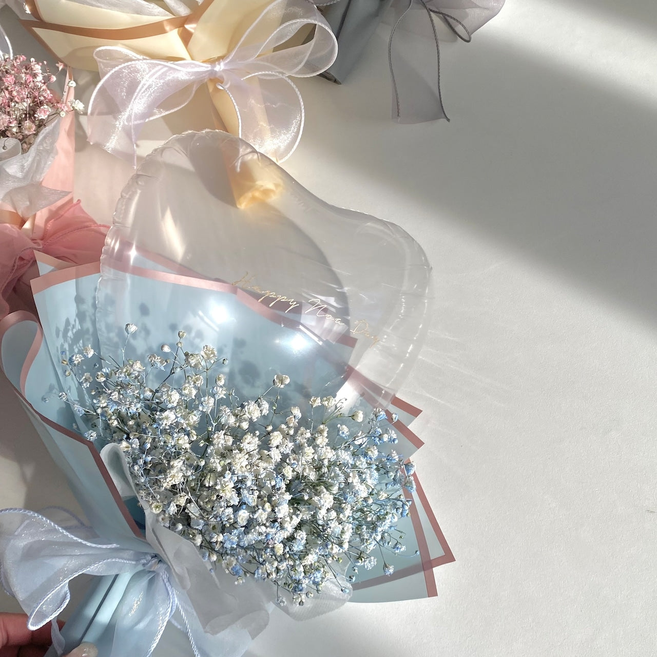 baby’s breath Heart mini bouquet【生花】【全6色】