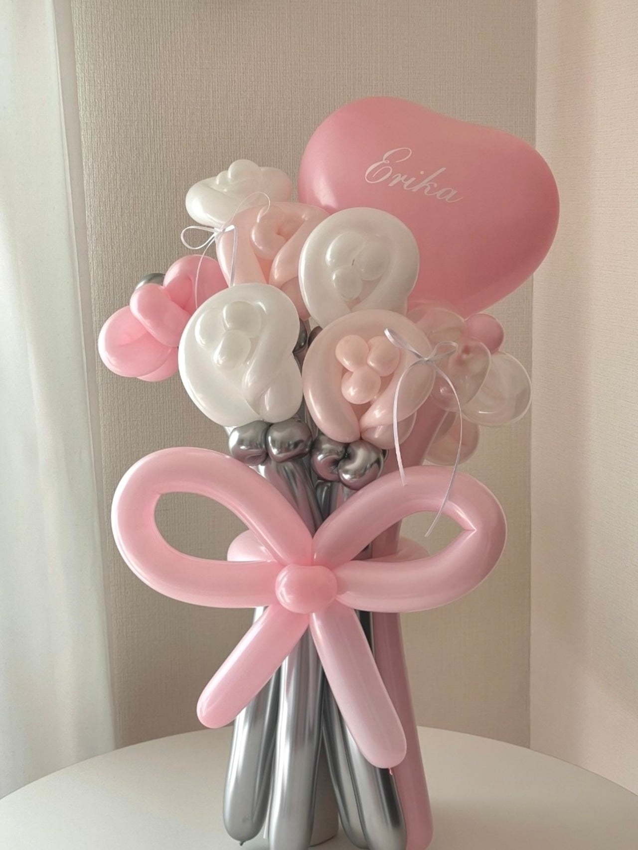 balloon flower heart bouquet -BIG size-【全3色】
