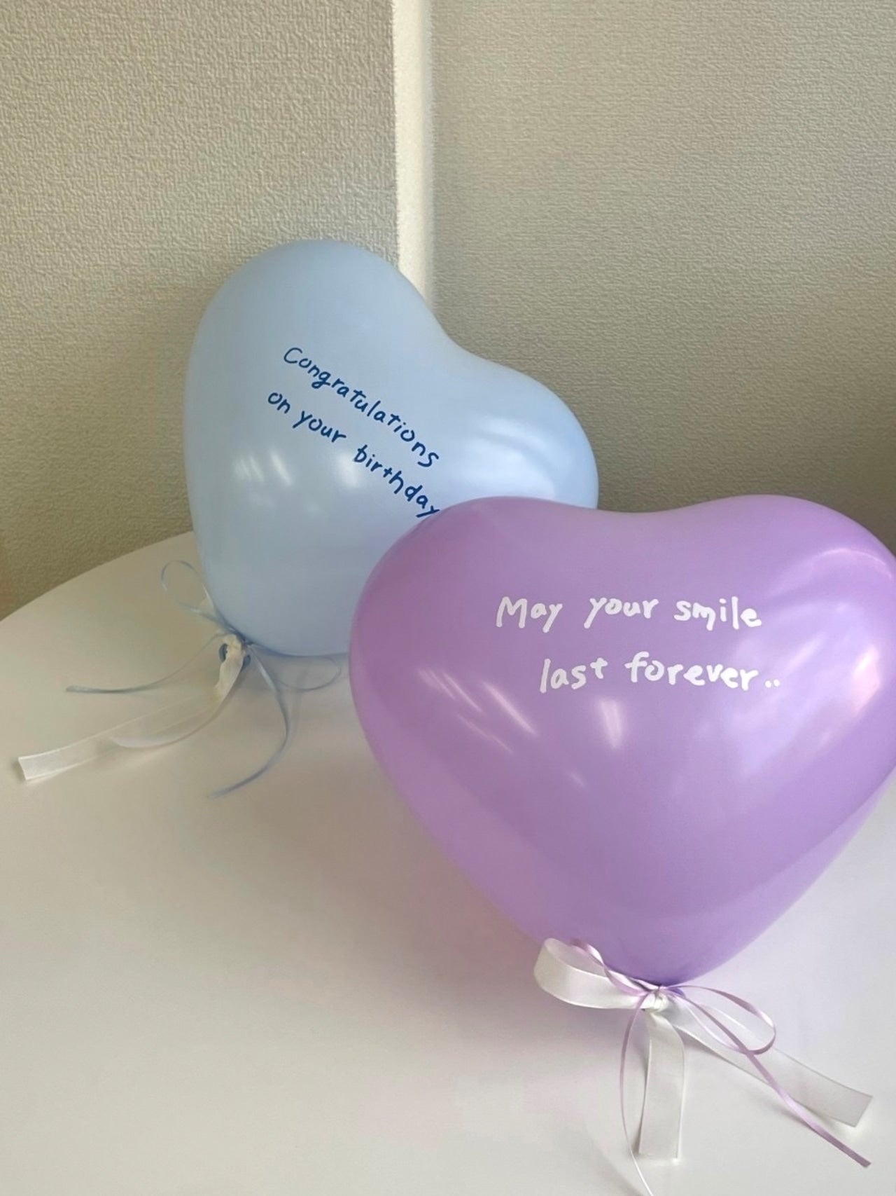 Heart message balloon【全9色】