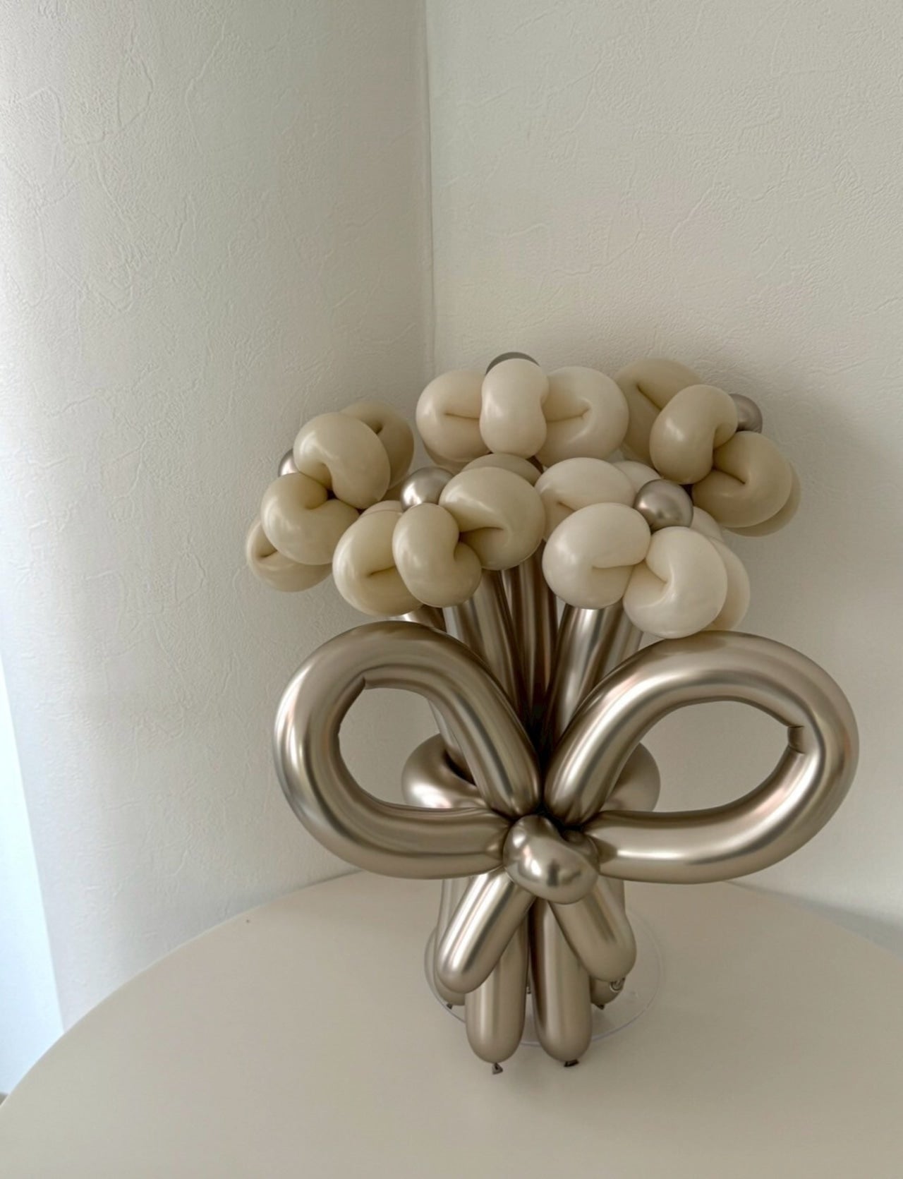 balloon flower bouquet 5本 -リボンver-【全7色】