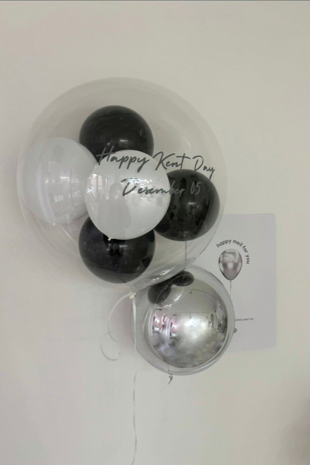 clear round balloon 2SET -SMALL size-【全6色】