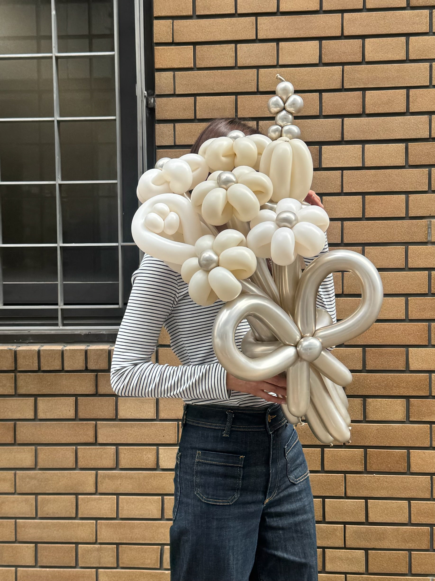 【誕生日・記念日ギフト】ミックスフラワーブーケ リボンver|全42色