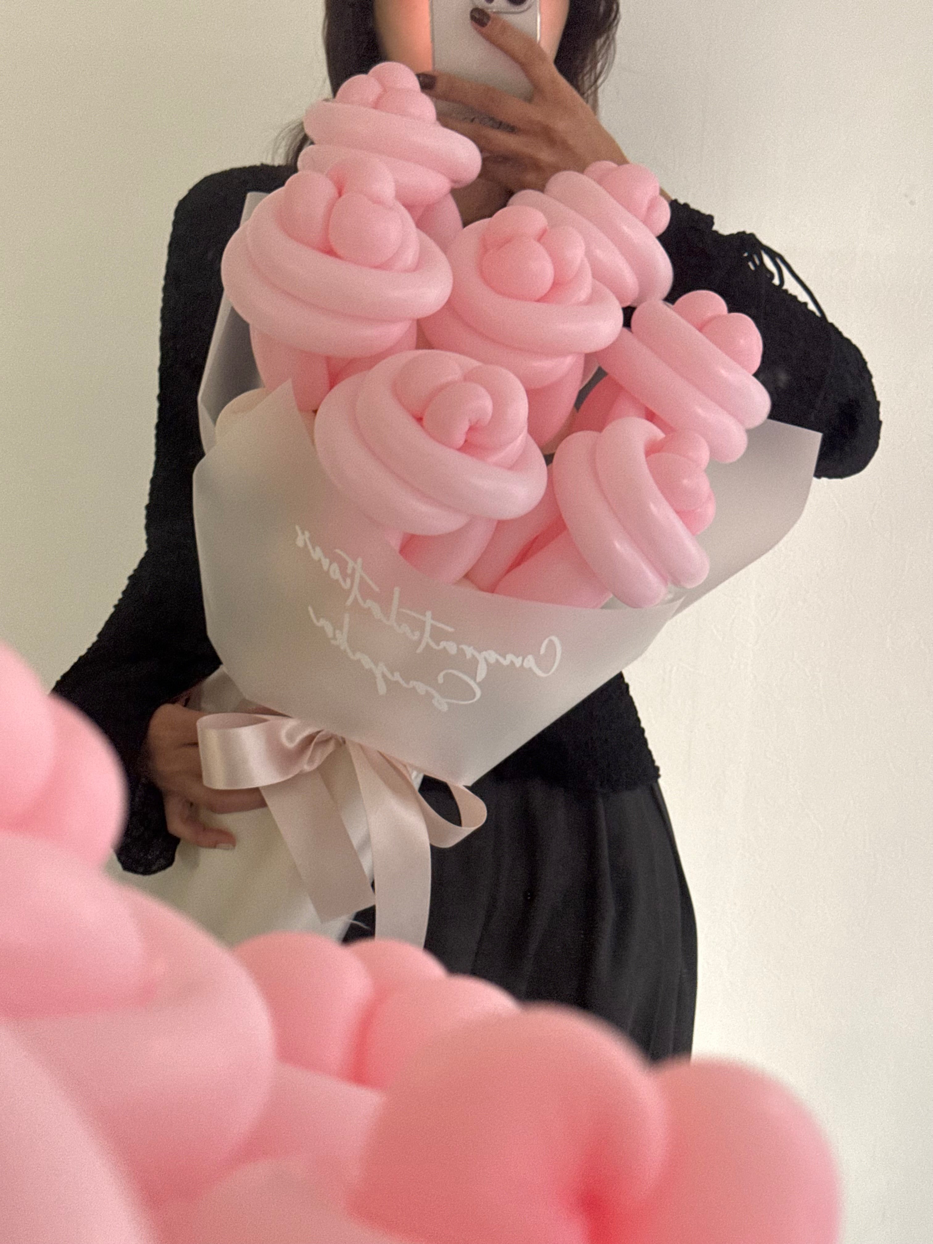 rose balloon bouquet 【全7色】