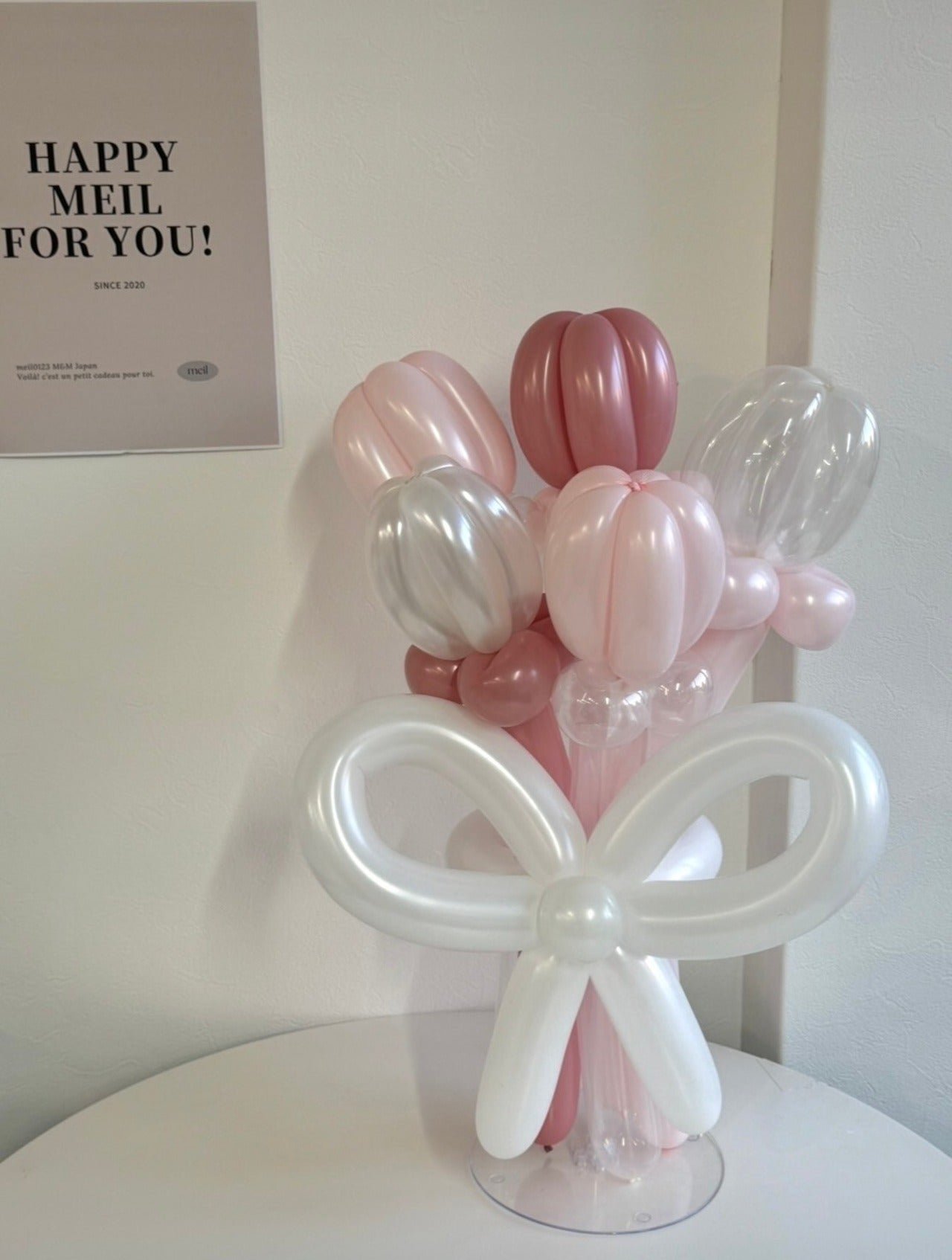 balloon tulip bouquet -リボンver-【全5色】【カラー変更可】