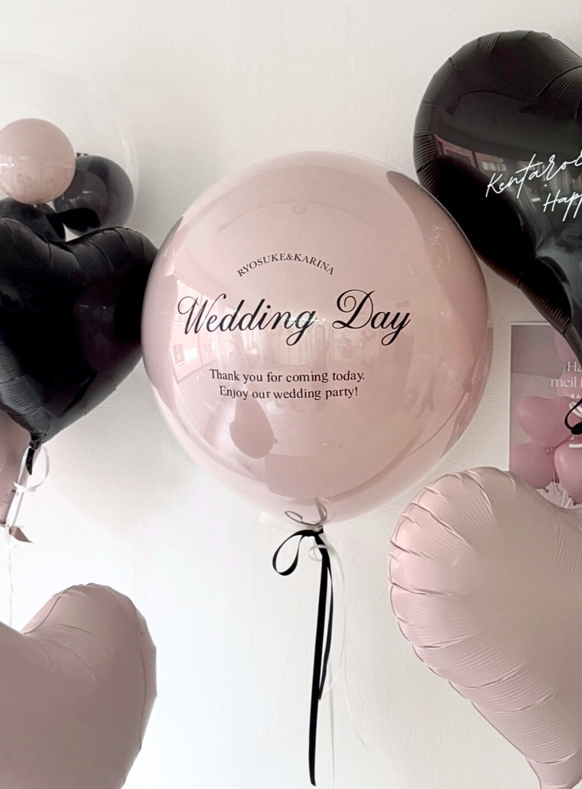 design 03 round balloon -BIG size-【全33色】【ウェディング】
