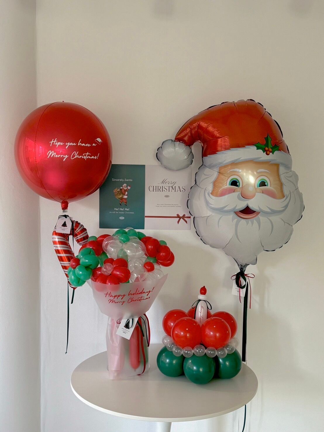 Big santa float balloon【クリスマス】