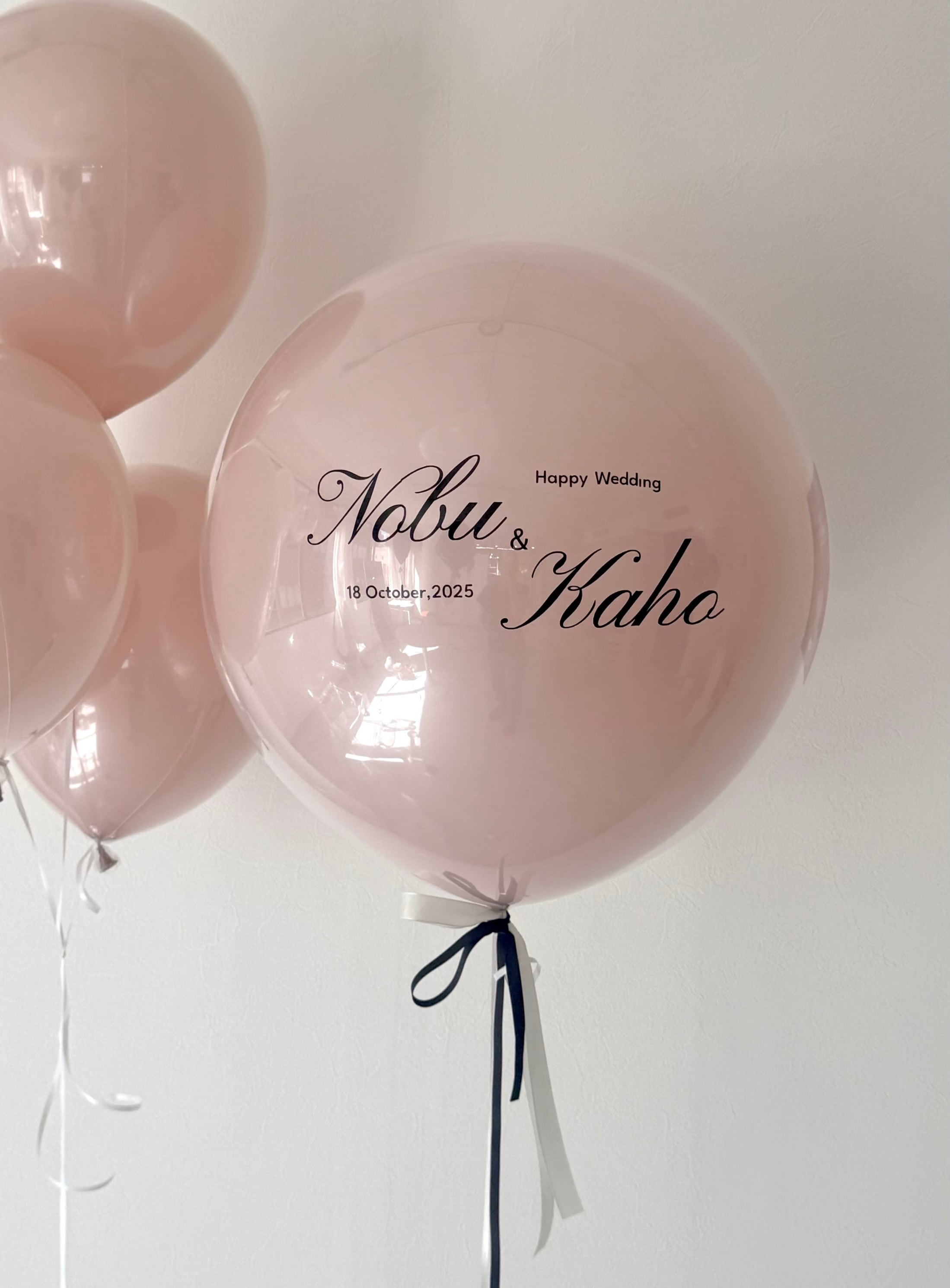 design 06 round balloon -BIG size-【全33色】【ウェディング】