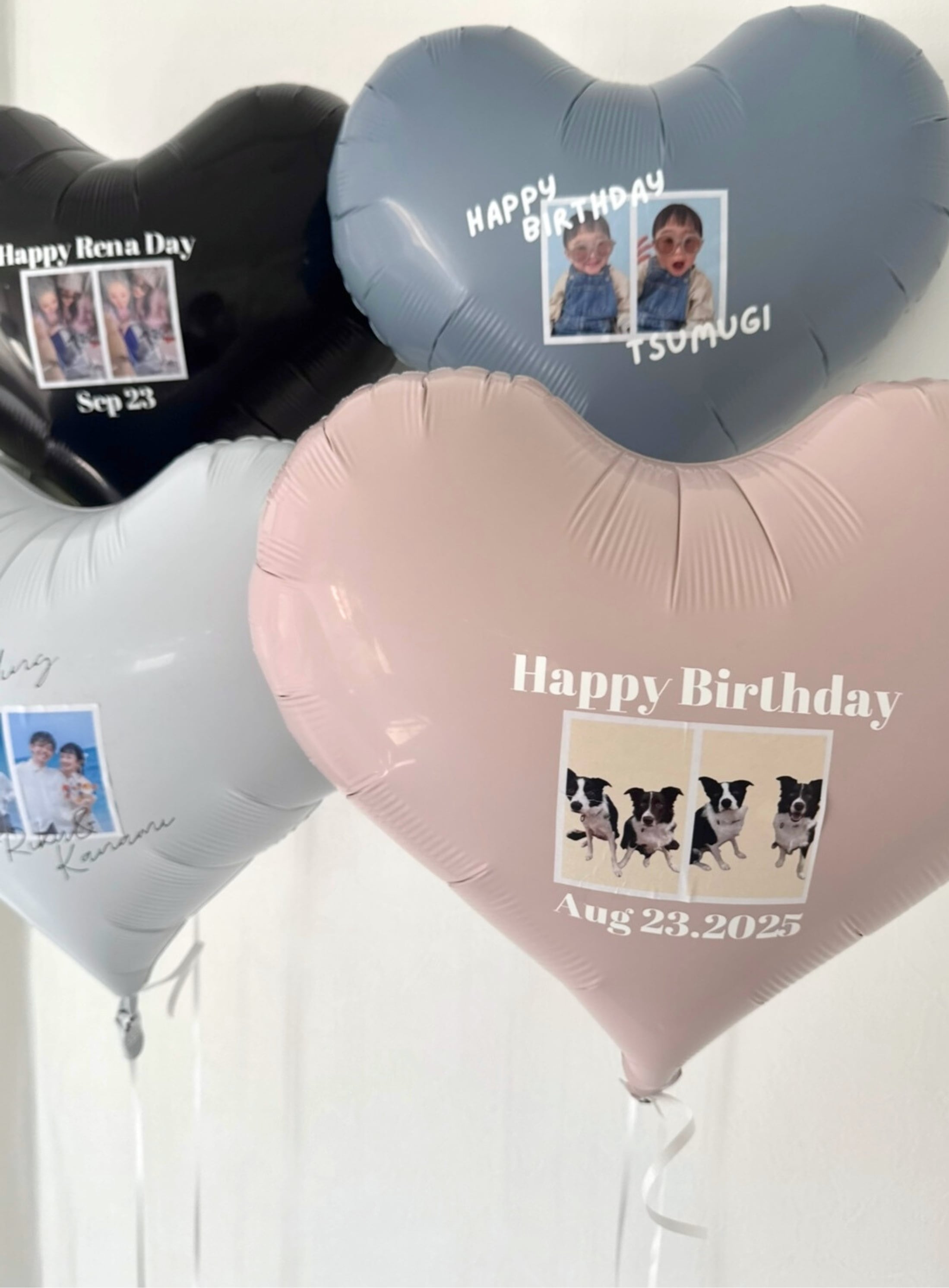 photo balloon - SMALL size -【カスタマイズ】【全2色】