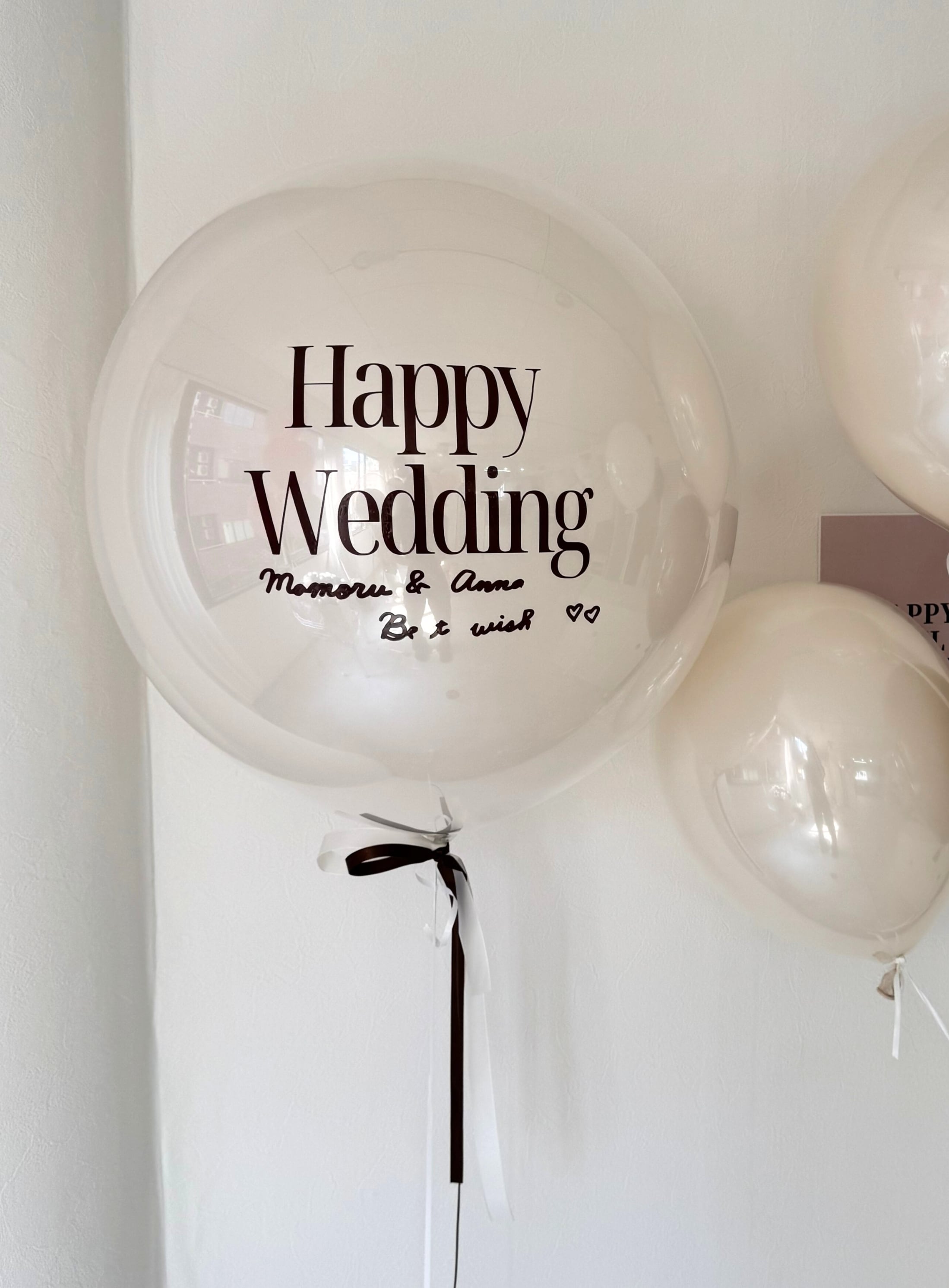 design 05 round balloon -BIG size-【全33色】【ウェディング】【バースデー】