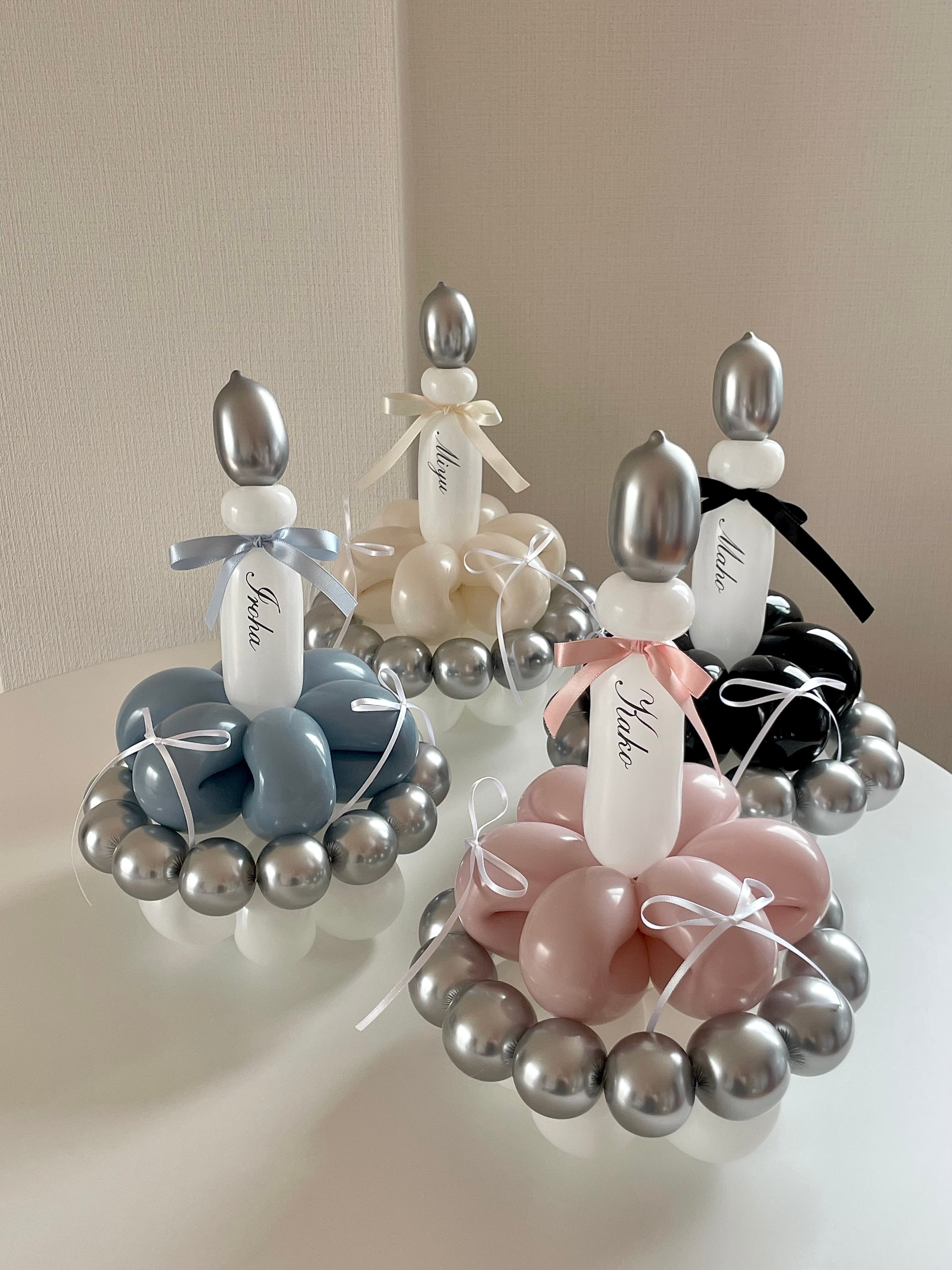 mini balloon cake【全4色】【色変更可】