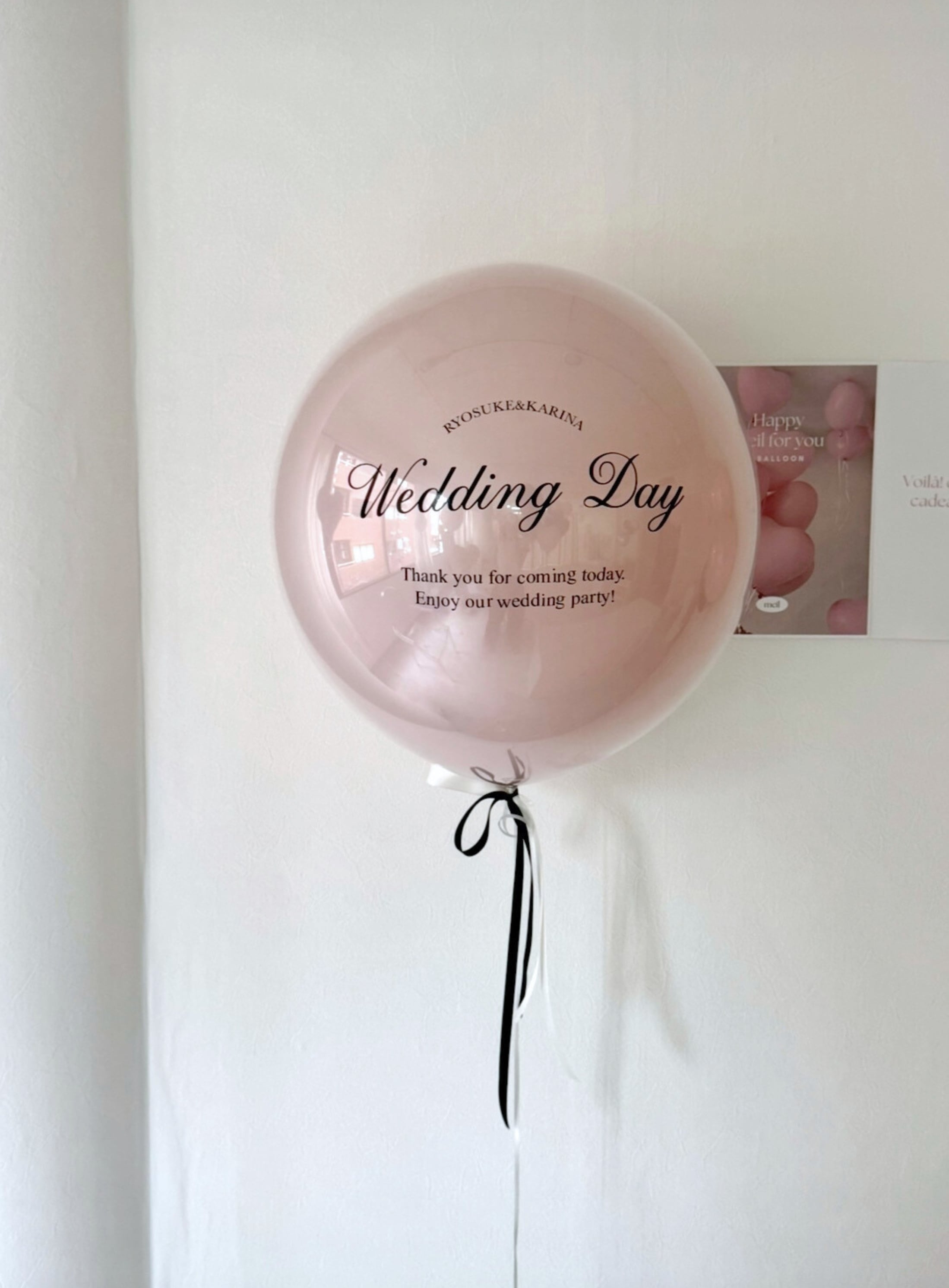 design 03 round balloon -BIG size-【全33色】【ウェディング】