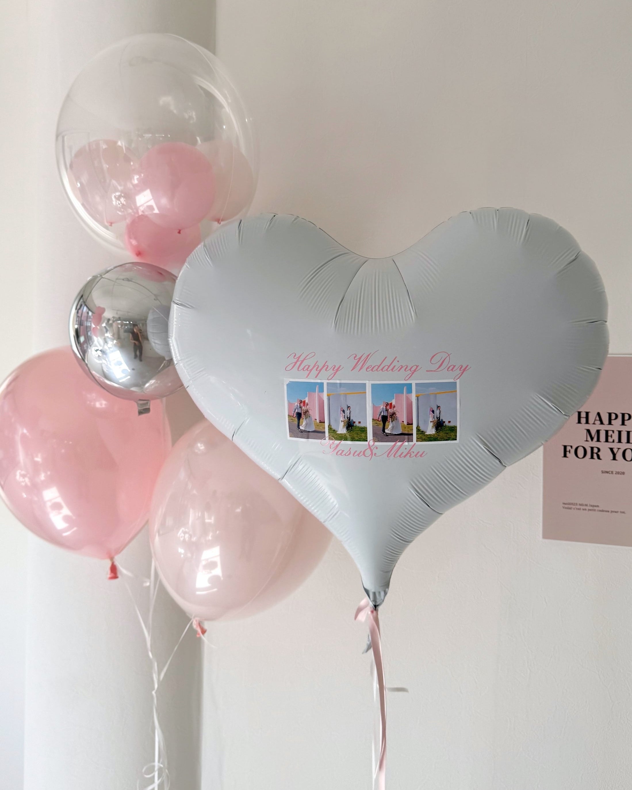 photo balloon - BIG size -【カスタマイズ】【全2色】