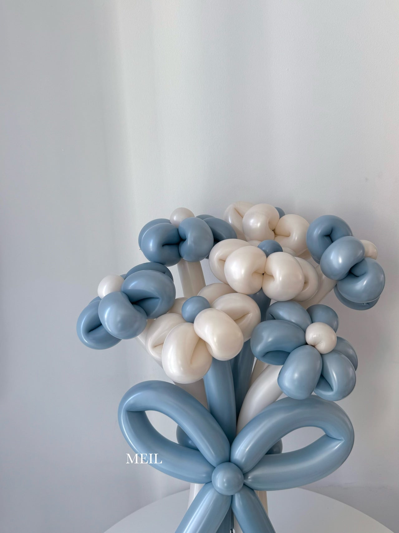 balloon flower bouquet-リボンver-【全41色】