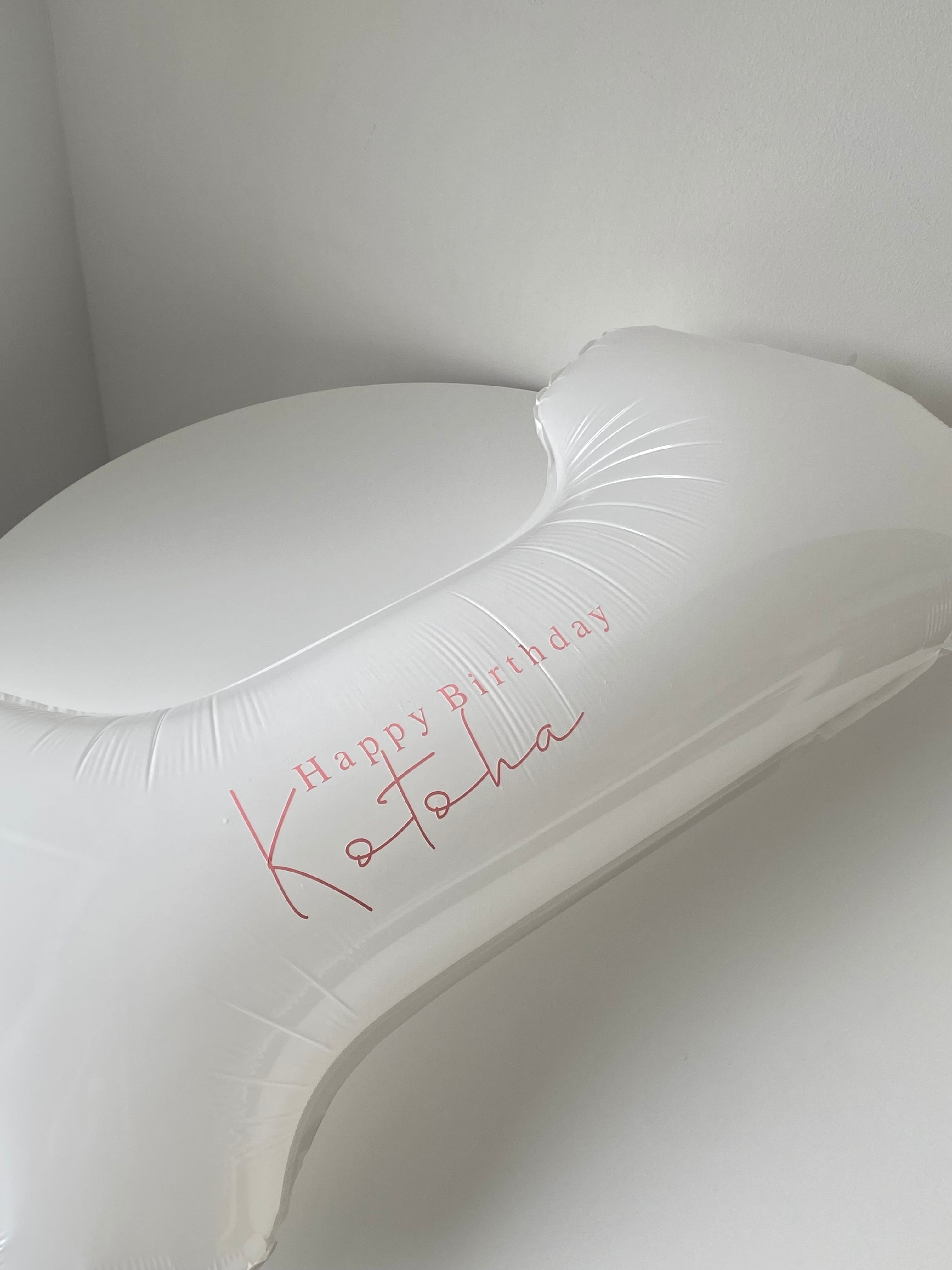 Number balloon -BIG size-《文字入れあり》【全7色】