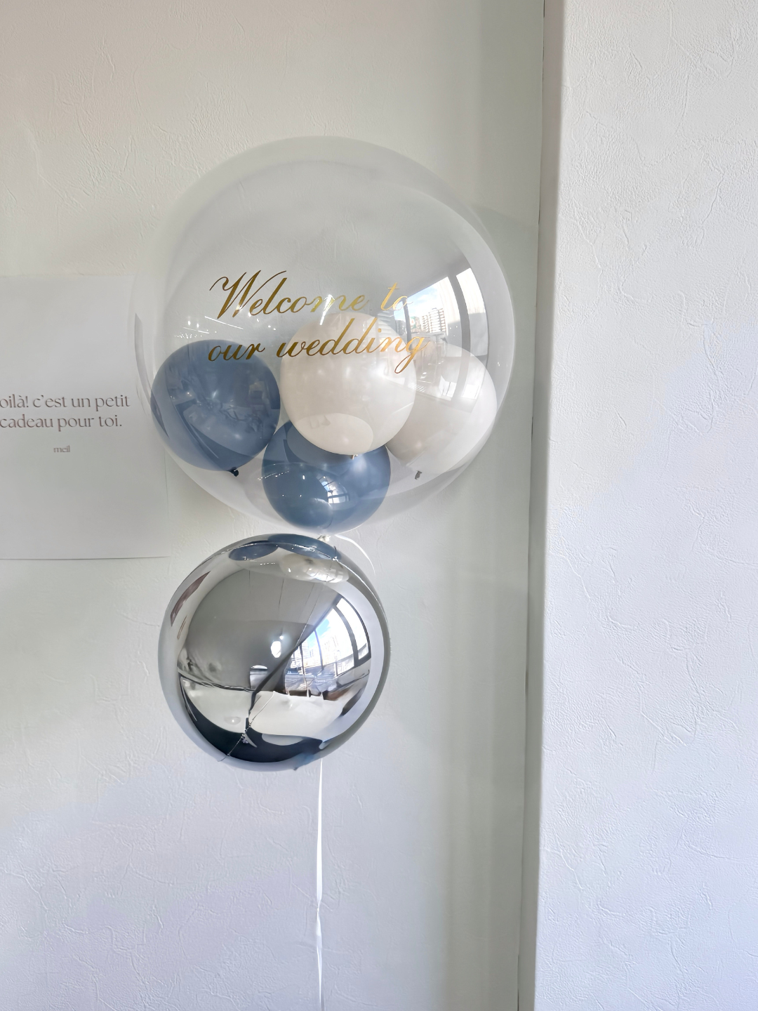 clear round balloon 2SET -SMALL size-【全6色】