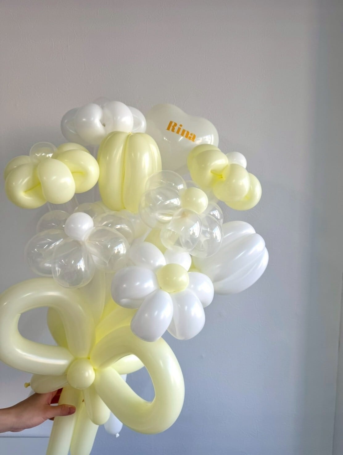 balloon bouquet mini heart -BIG size-【全5色】【カラー変更可】