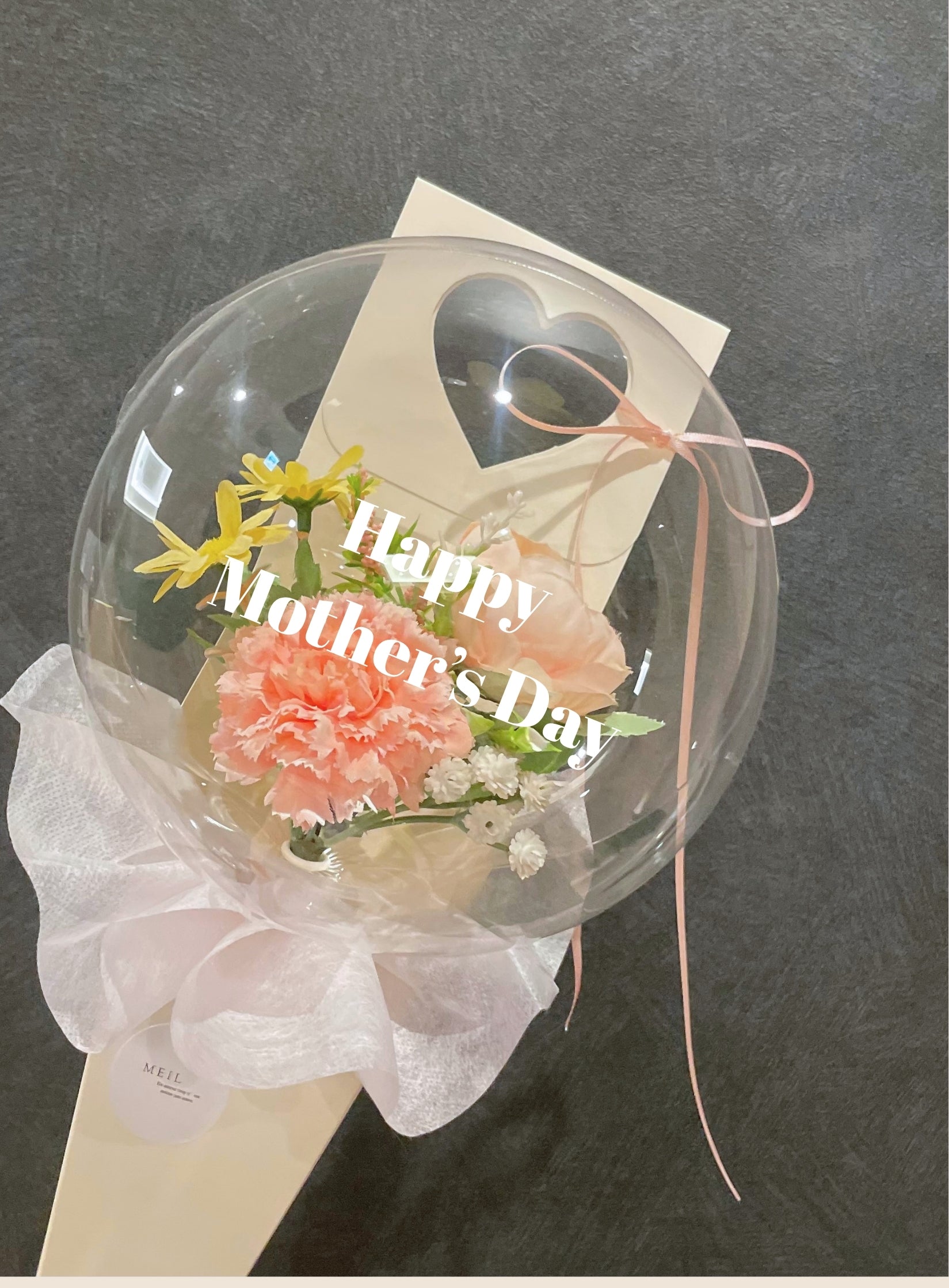 【誕生日・結婚式・母の日ギフト】バルーンフラワー スティックブーケ -01-