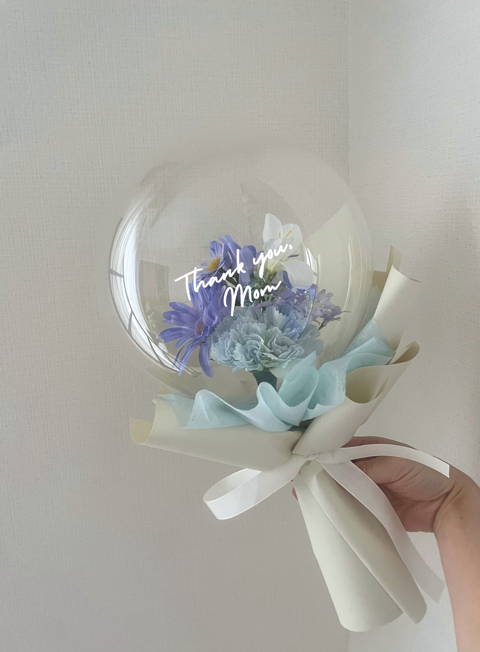 【誕生日・結婚式・母の日ギフト】バルーンフラワー ブーケ Sサイズ -02-
