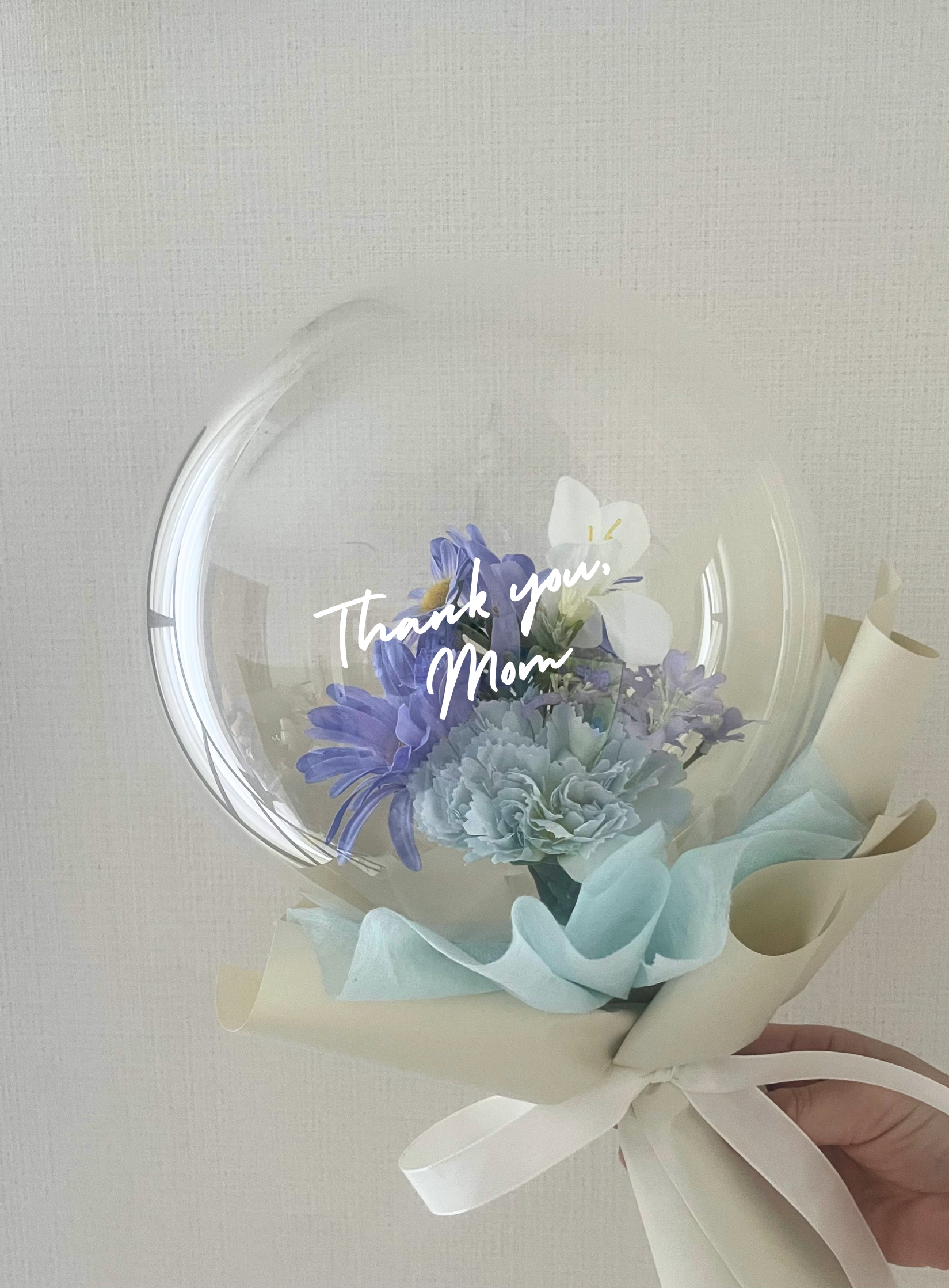 【誕生日・結婚式・母の日ギフト】バルーンフラワー ブーケ Sサイズ -02-