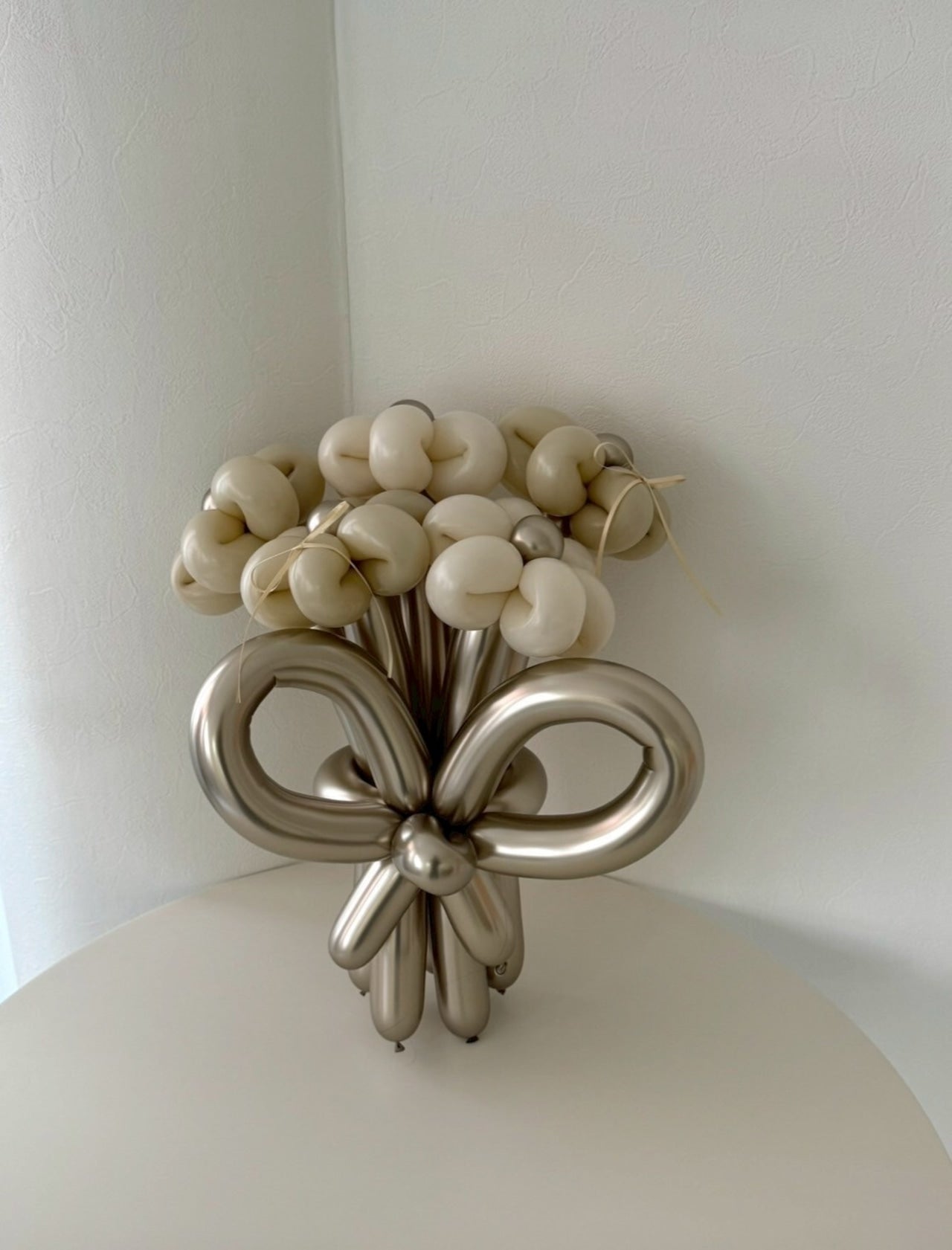 balloon flower bouquet 5本  -リボンver-【サテンリボン付き】【全7色】