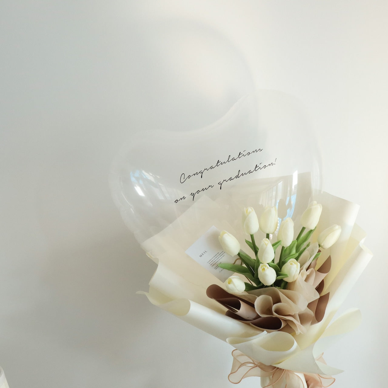 Heart balloon bouquet-Tulips-【全2色】