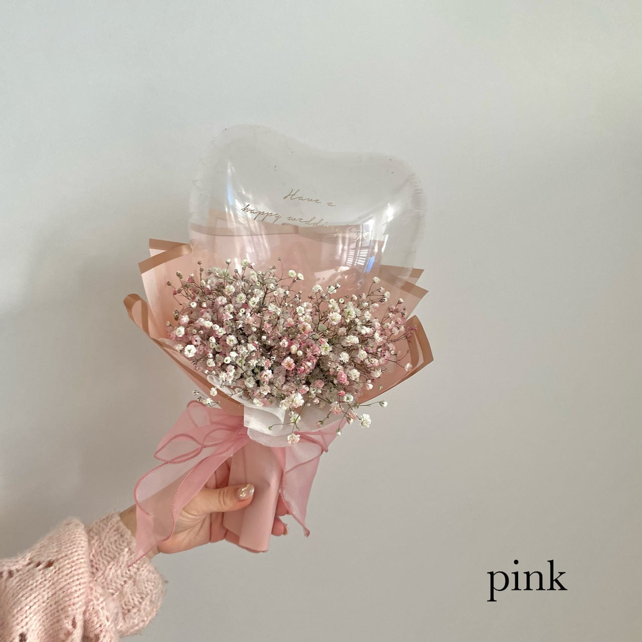 baby’s breath Heart mini bouquet【生花】【全6色】
