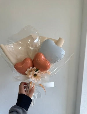 belle Heart  balloon mini bouquet 【全10色】