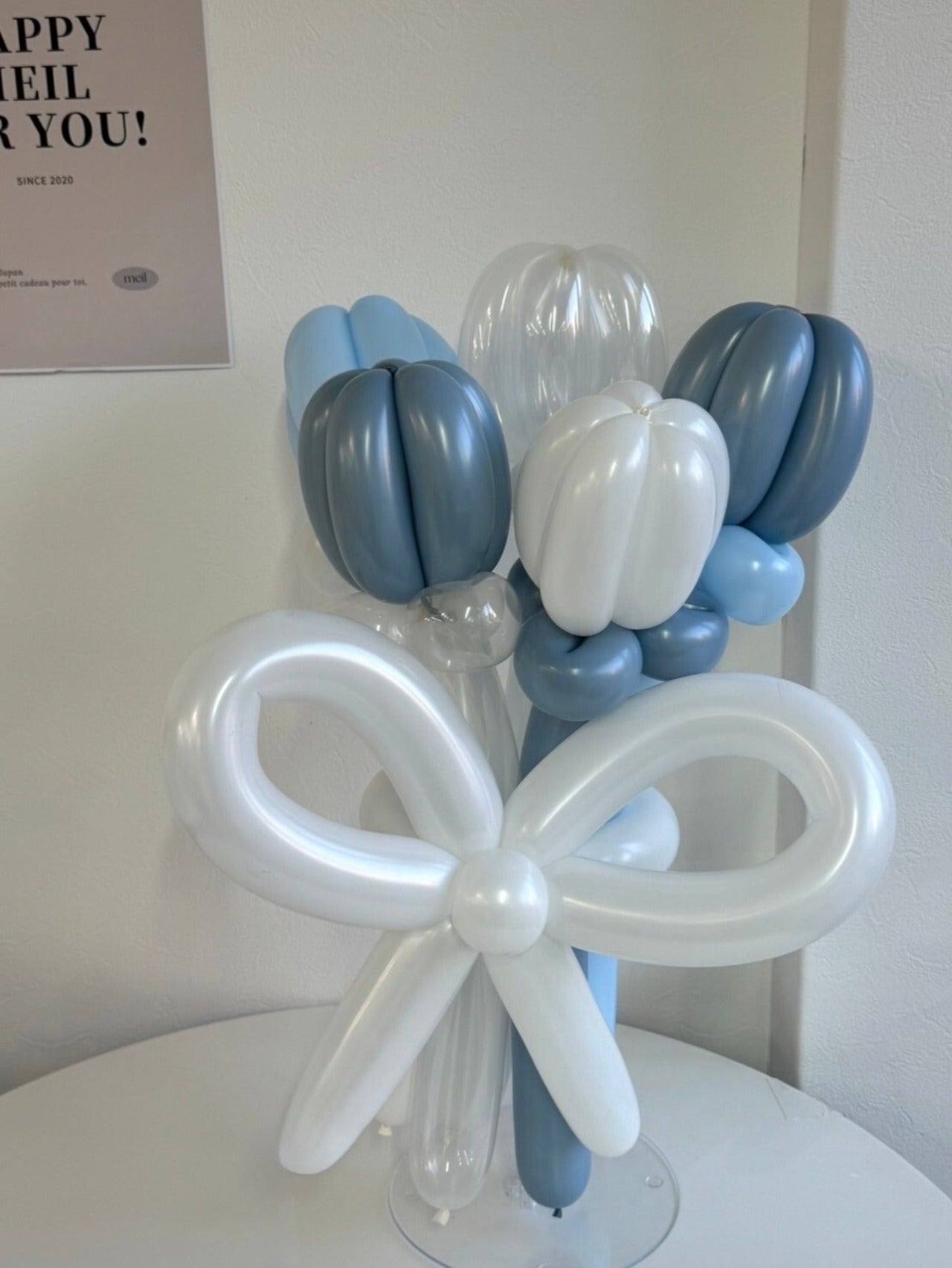 balloon  tulip bouquet  -リボンver-【全5色】【カラー変更可】