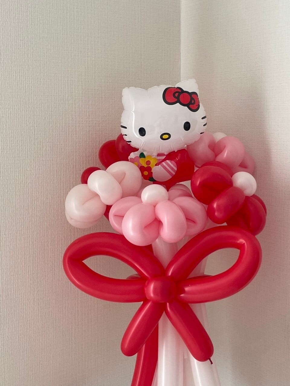 character balloon flower bouquet -01-