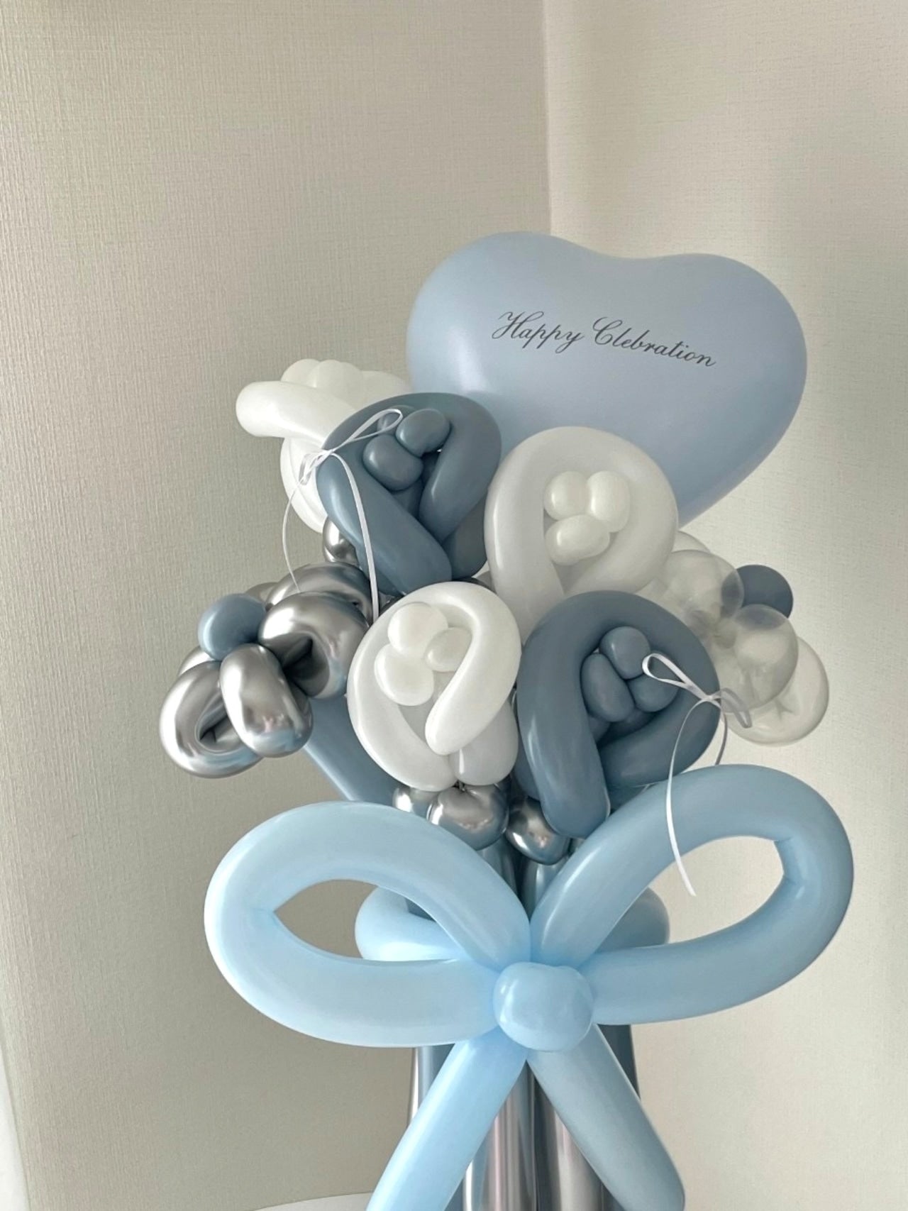 balloon flower heart bouquet -BIG size-【全３色】
