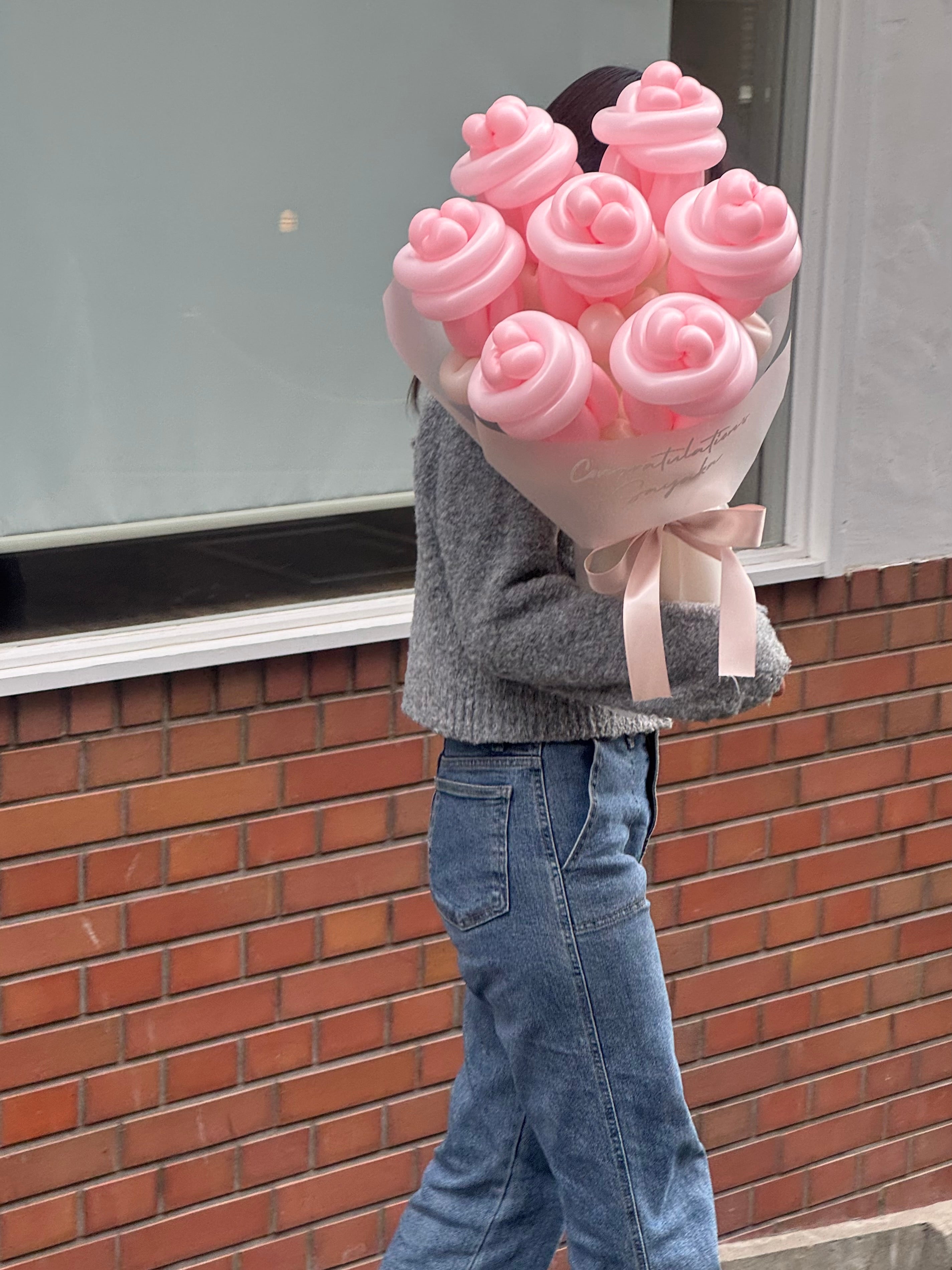 rose balloon bouquet 【全7色】