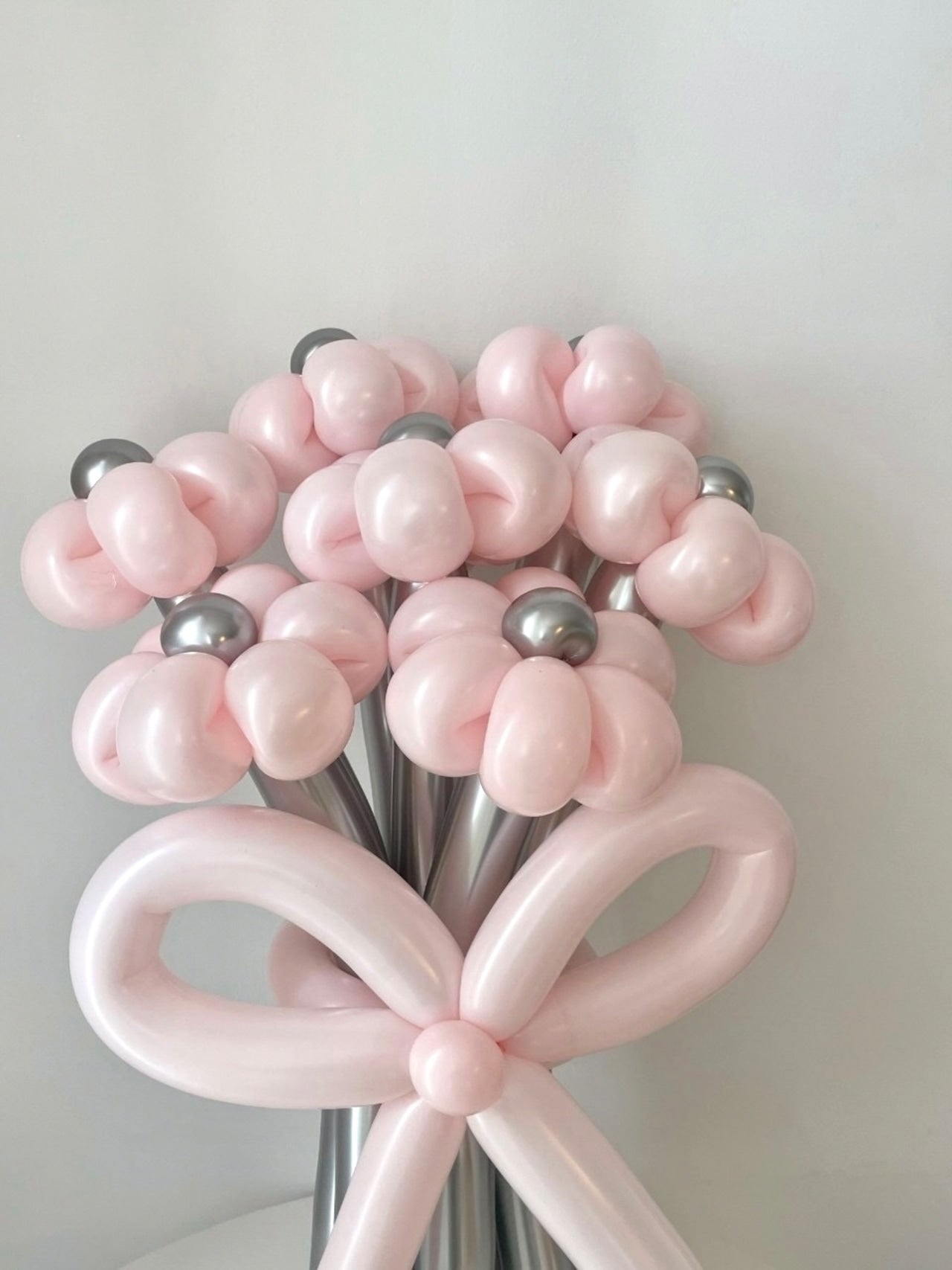 balloon flower bouquet-リボンver-【全41色】