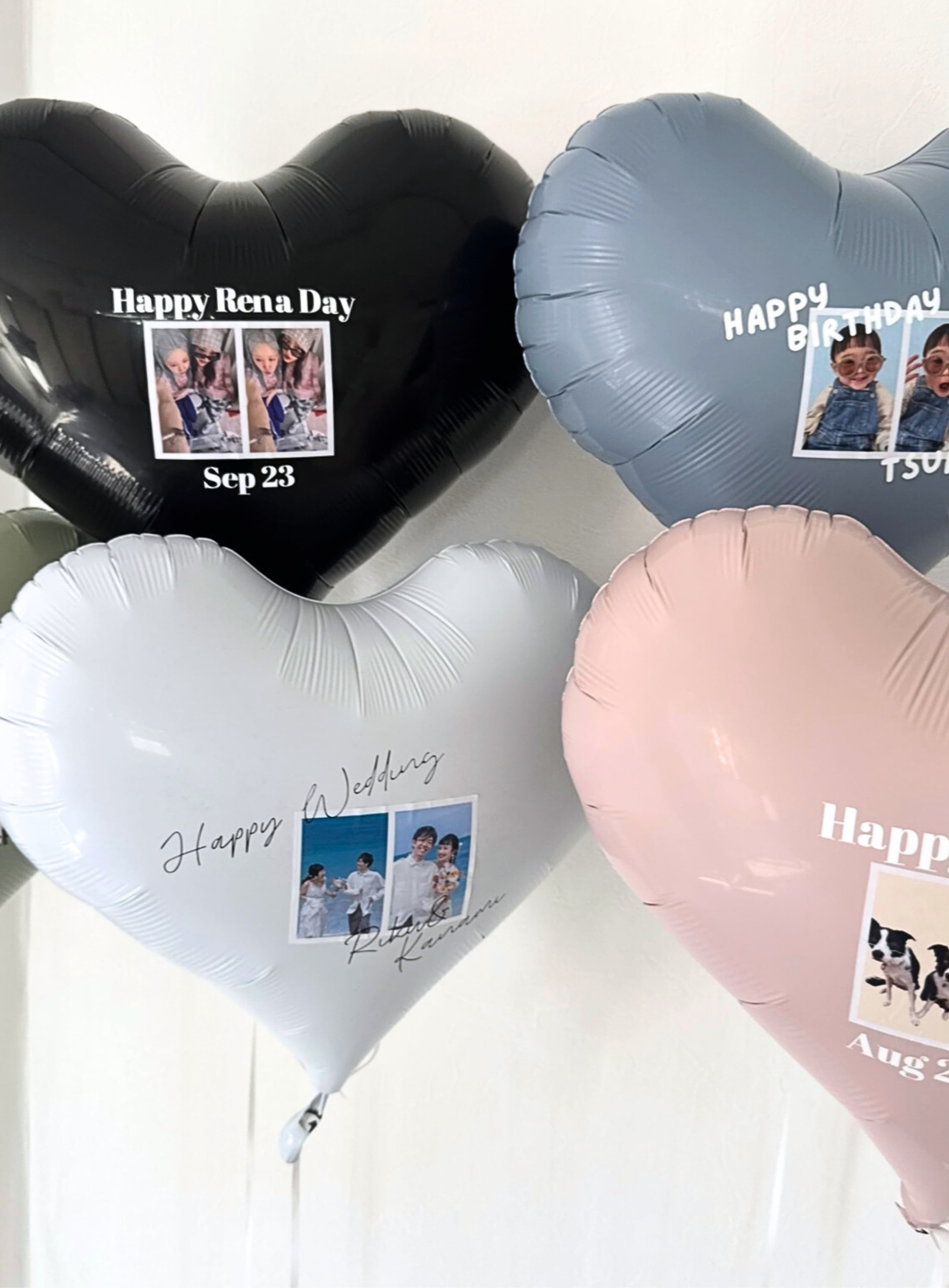 photo balloon - SMALL size -【カスタマイズ】【全2色】