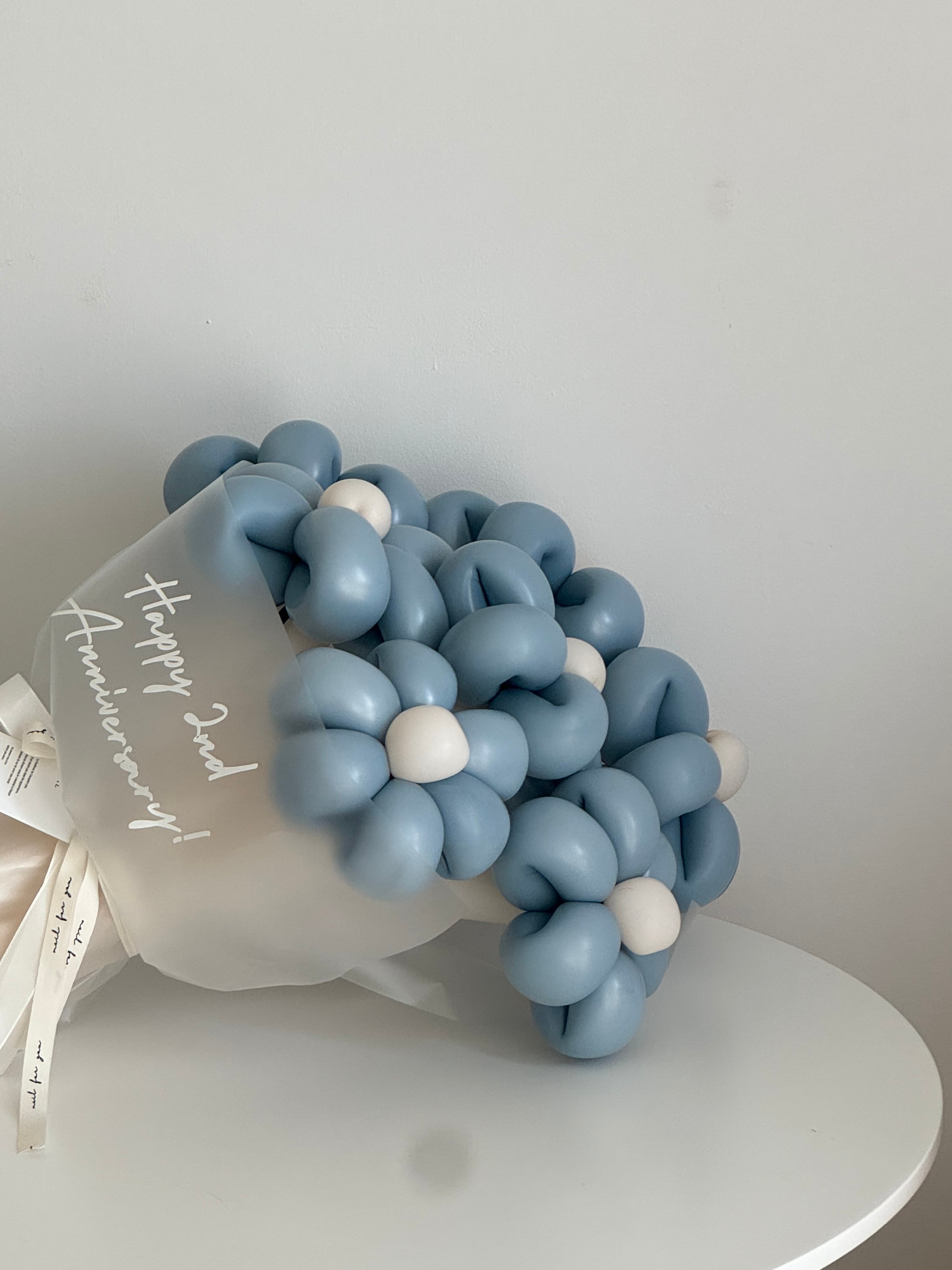 balloon flower bouquet-ラッピングver-【全41色】