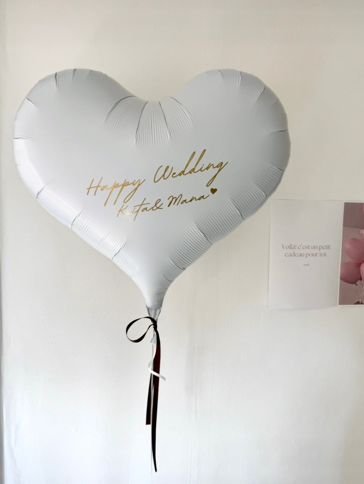 design 03 heart balloon-BIG size-【全2色】